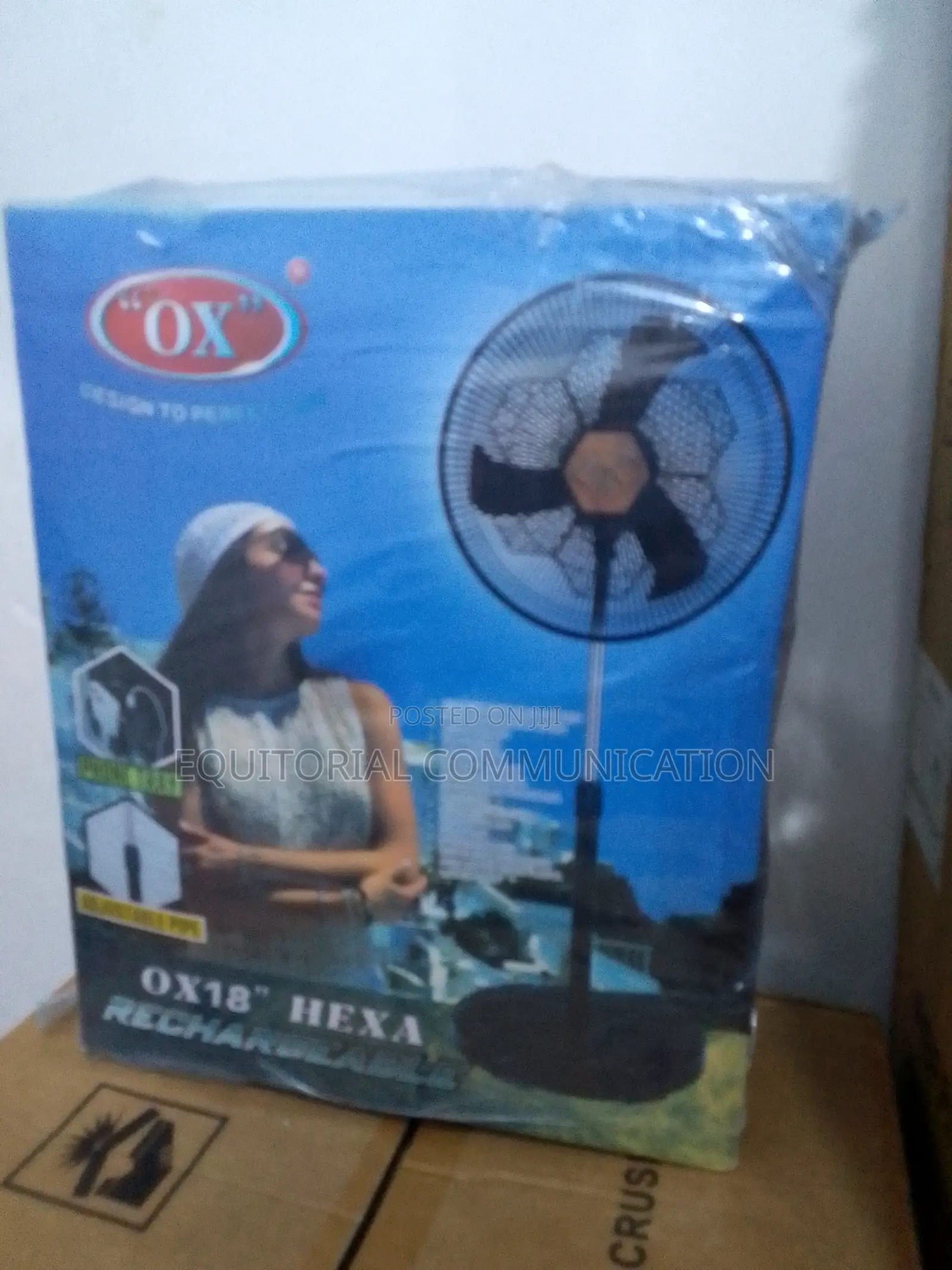 Ox Standing Fan – 18′′ – Hexa - Swiftorder