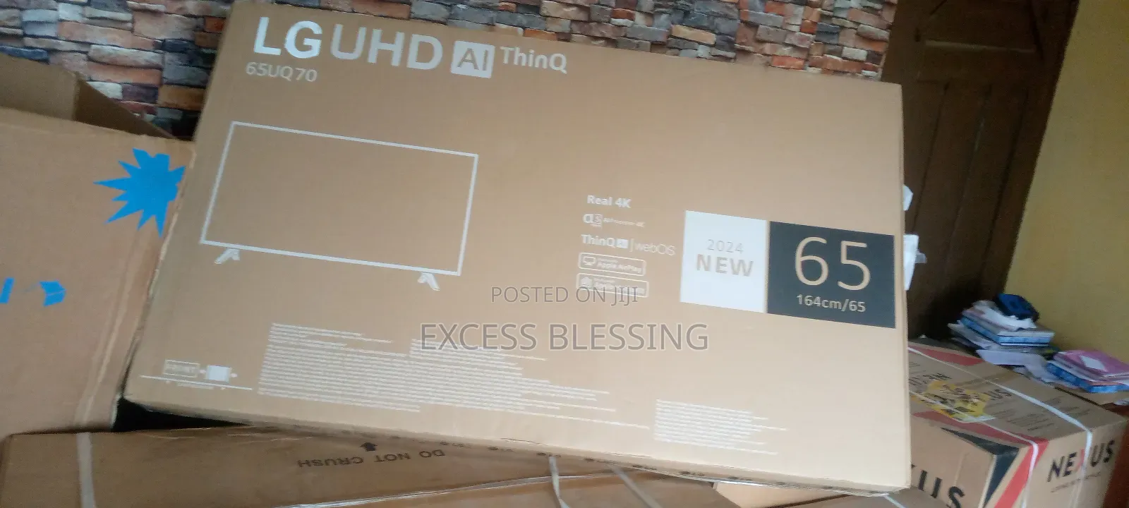 New Quality LG Smart 65" Television+ Youtube_65uq70