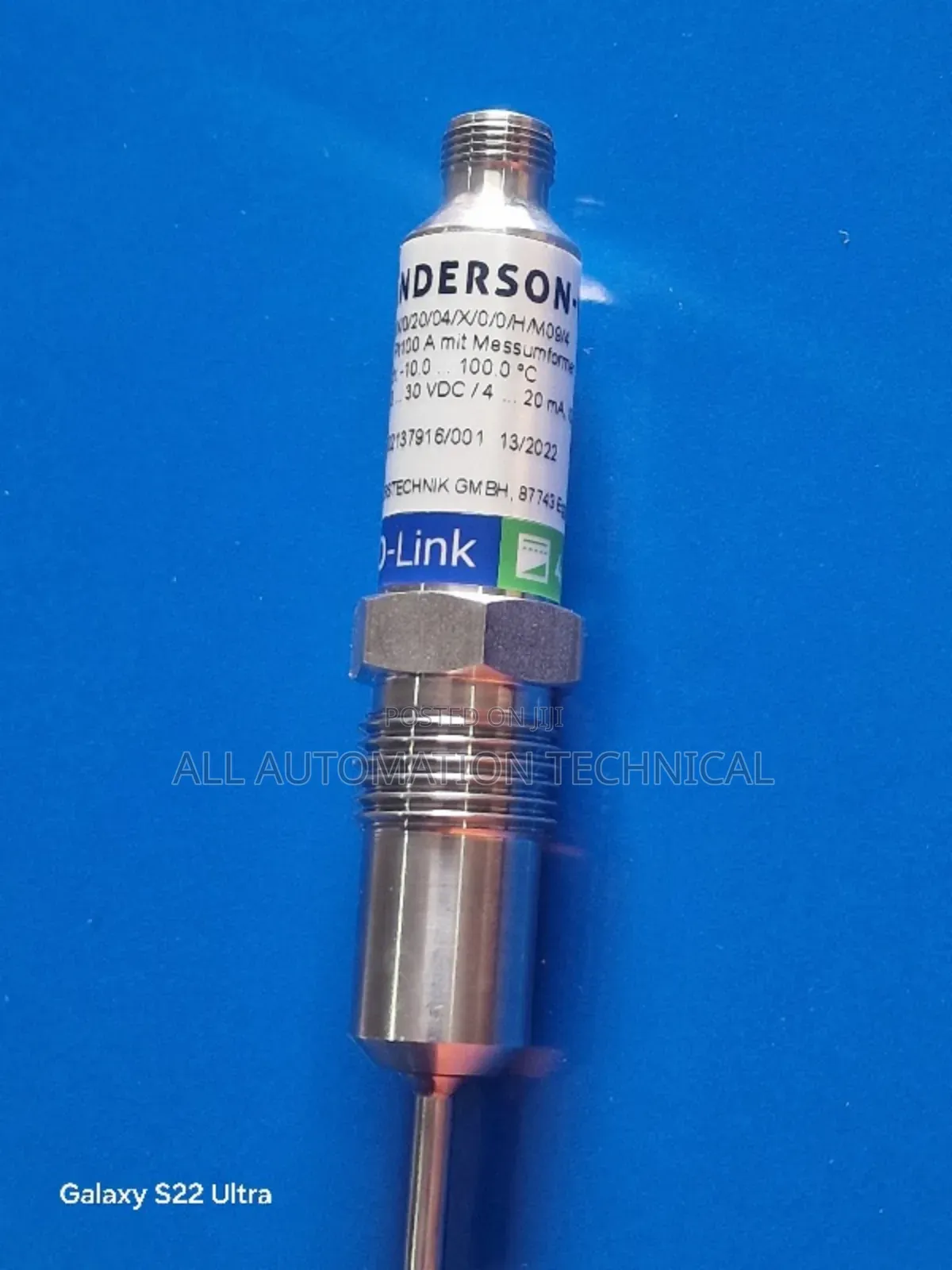 Negele Temperature Sensor TSMF/C02/X/0/20/04/X/0/0/H/M09/4