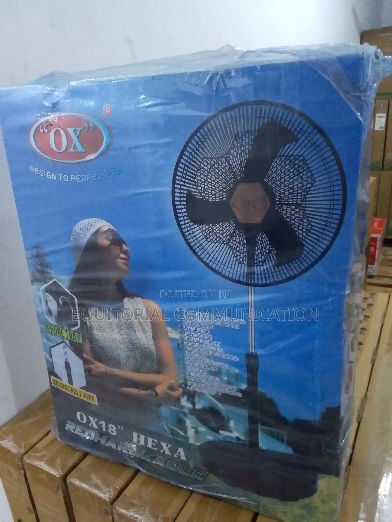 Brand New Hexa OX 18inches Standing Fan 