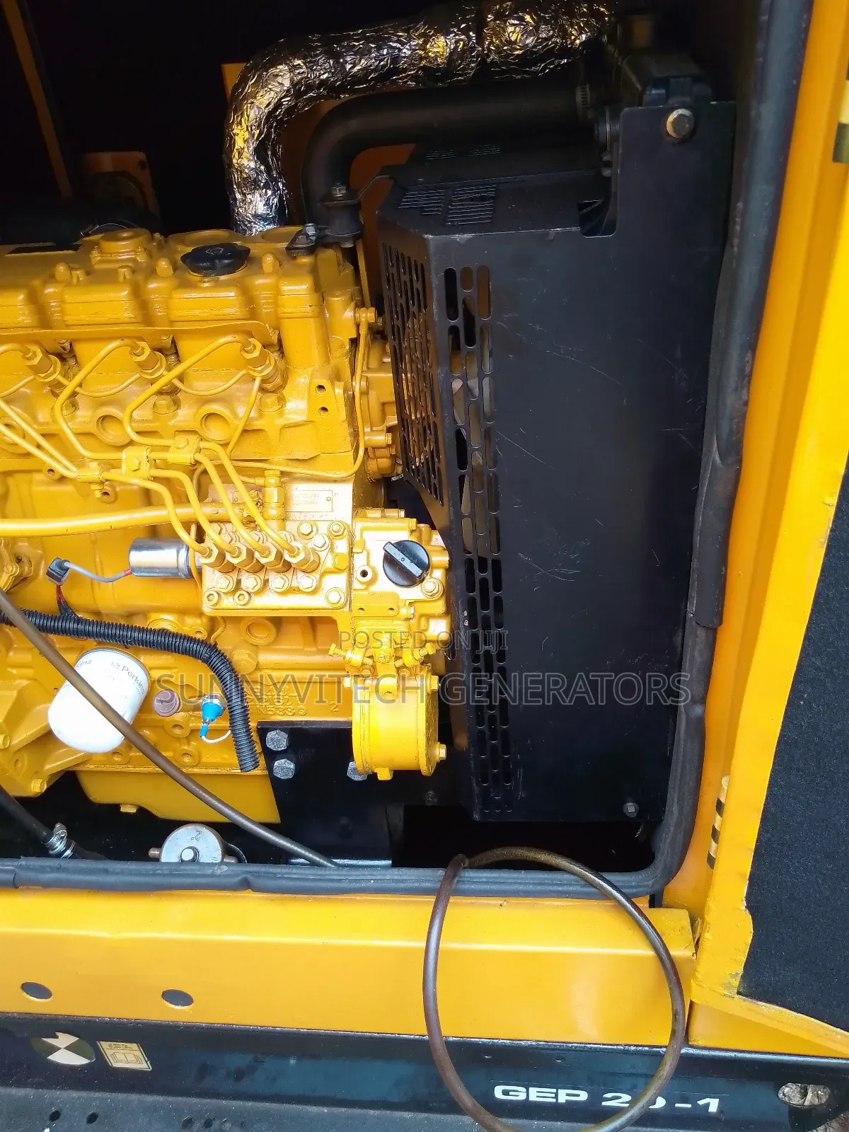 20kva Generator Mantrac Cat Super Silence Almost New One