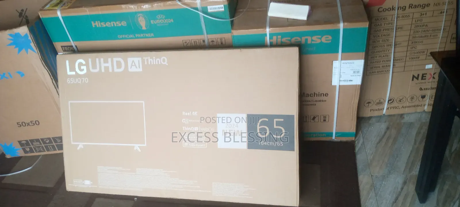 Introducing the New 65" LG Smart TV+Youtube-65uq70