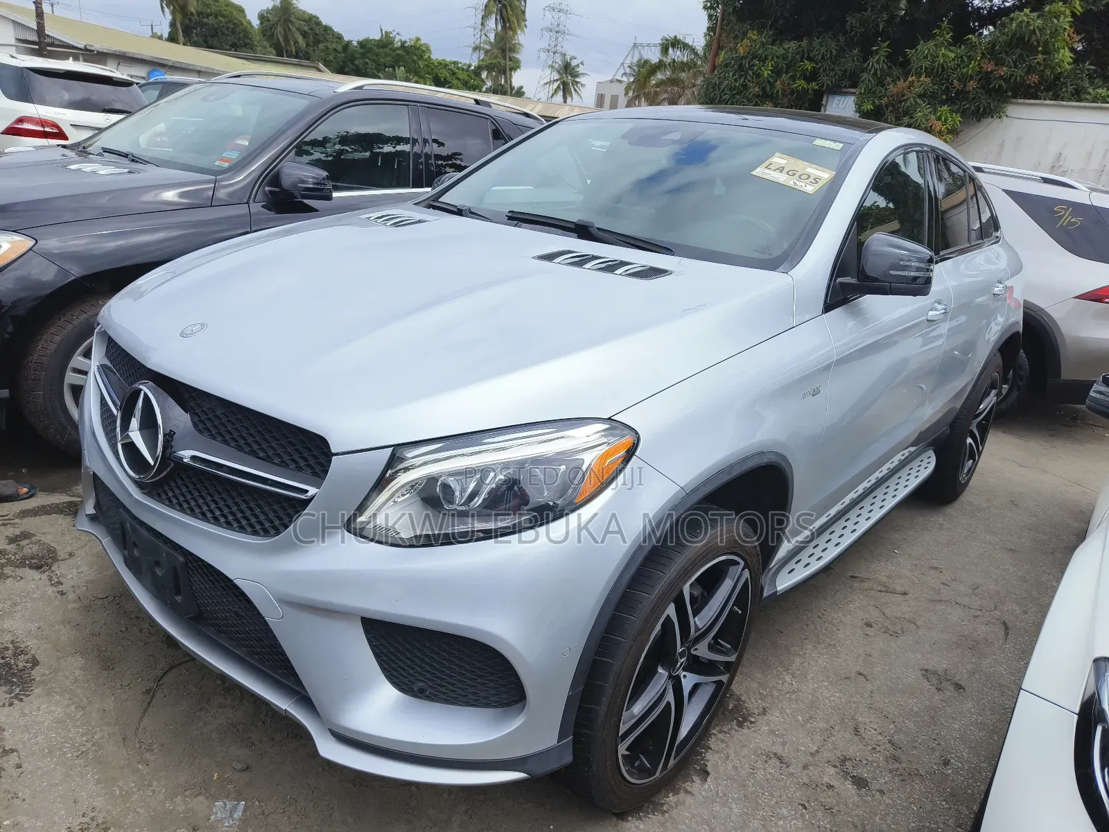 Mercedes-Benz GLE-Class AMG GLE 43 4MATIC 2018 Silver