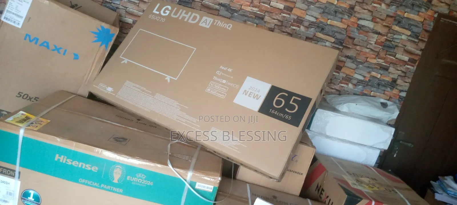 Introducing the New LG Smart Tv+Netflix-65uq70