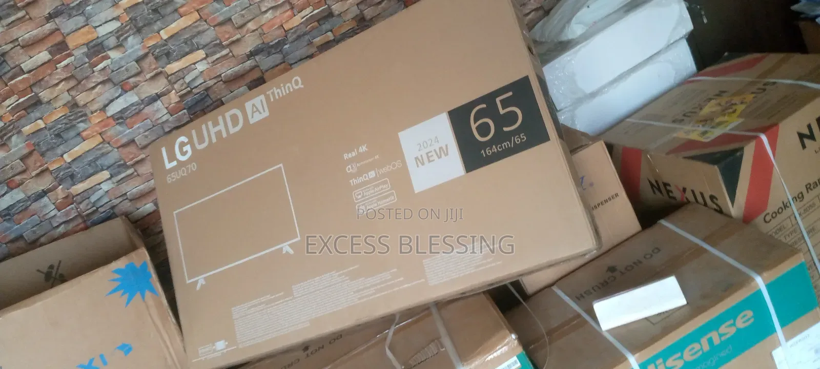 Introducing the New LG Smart Tv+Netflix-65uq70