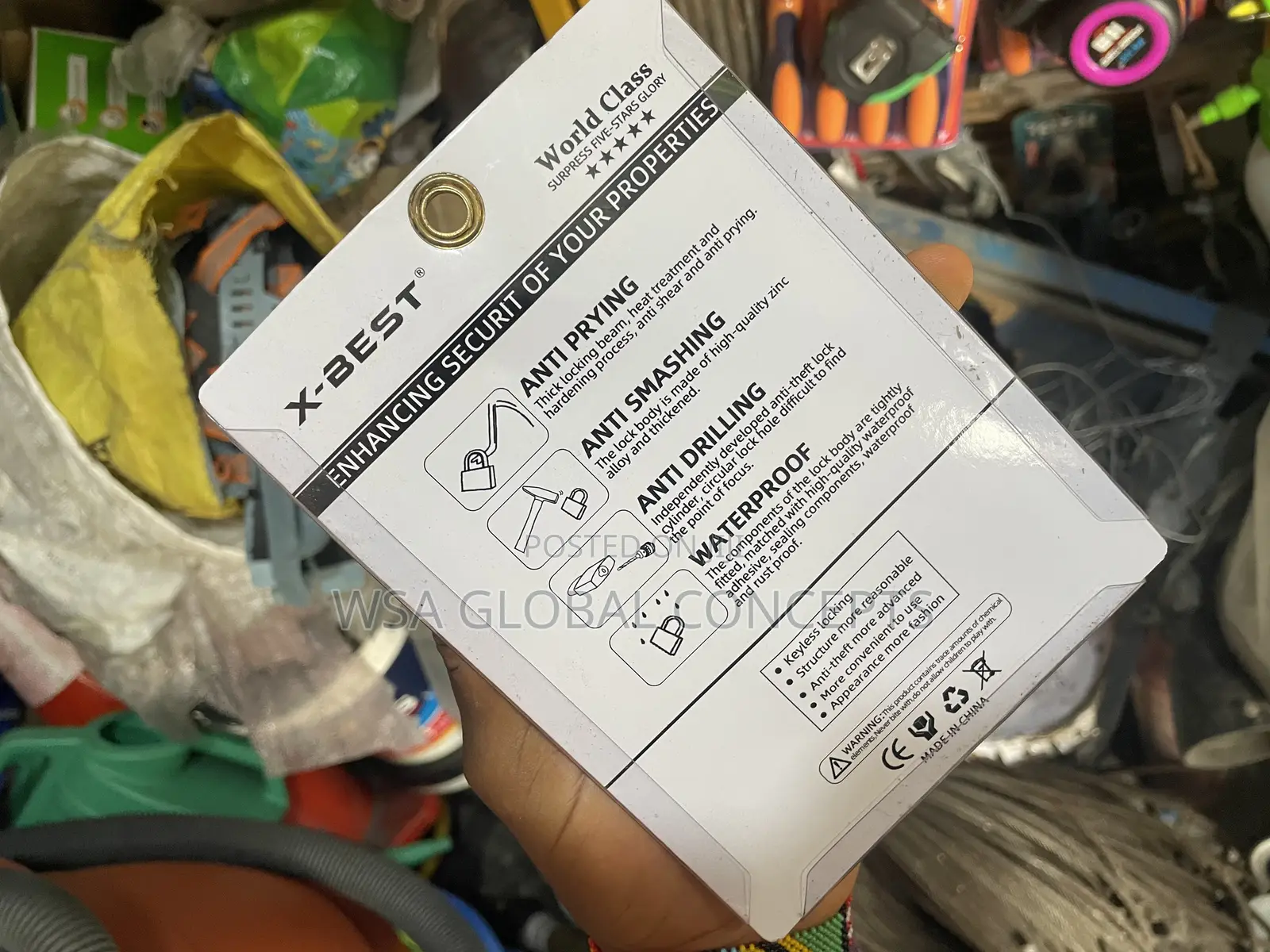 70mm X-best Heavy Duty Waterproof,Anti Priming Padlock