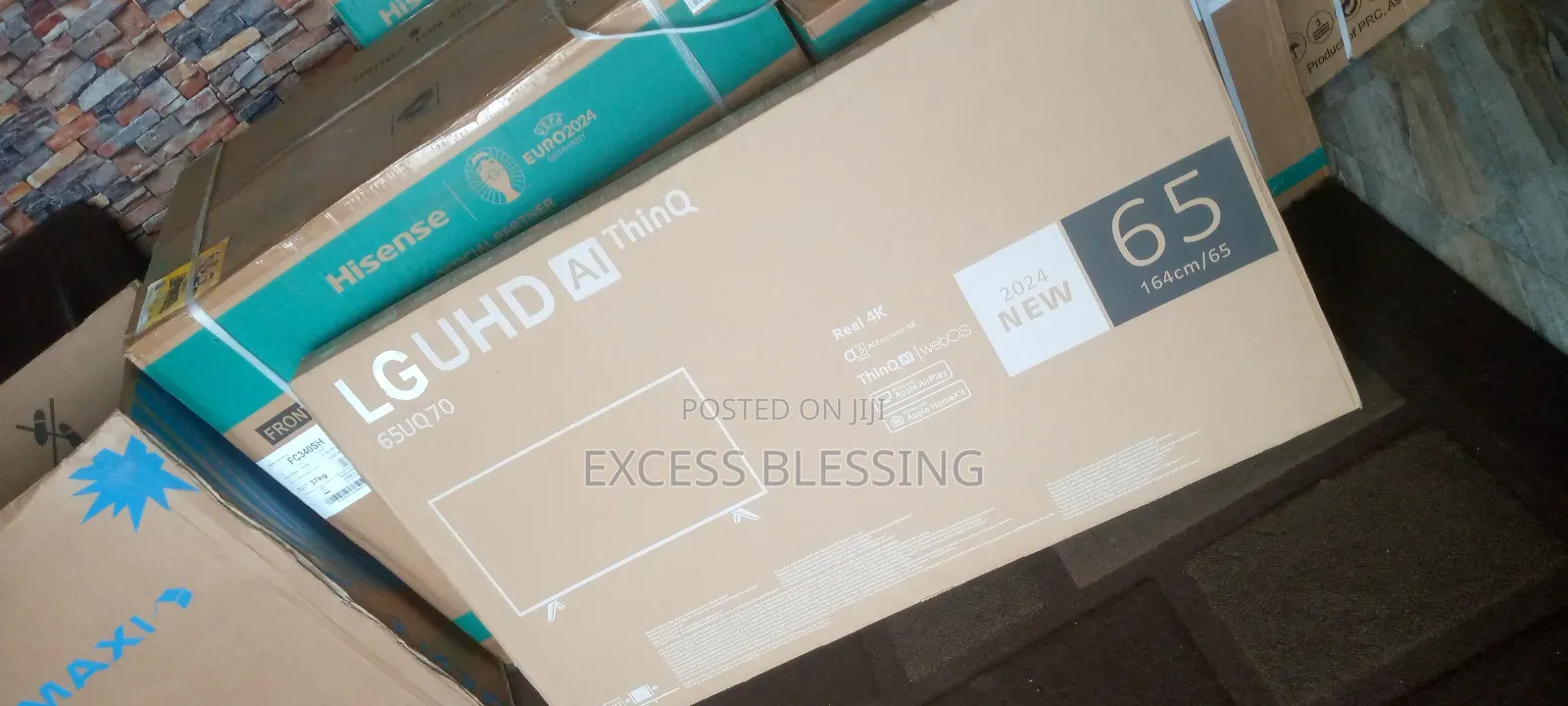 Introducing New Quality LG 65" Smar Tv+Youtube_65uq70
