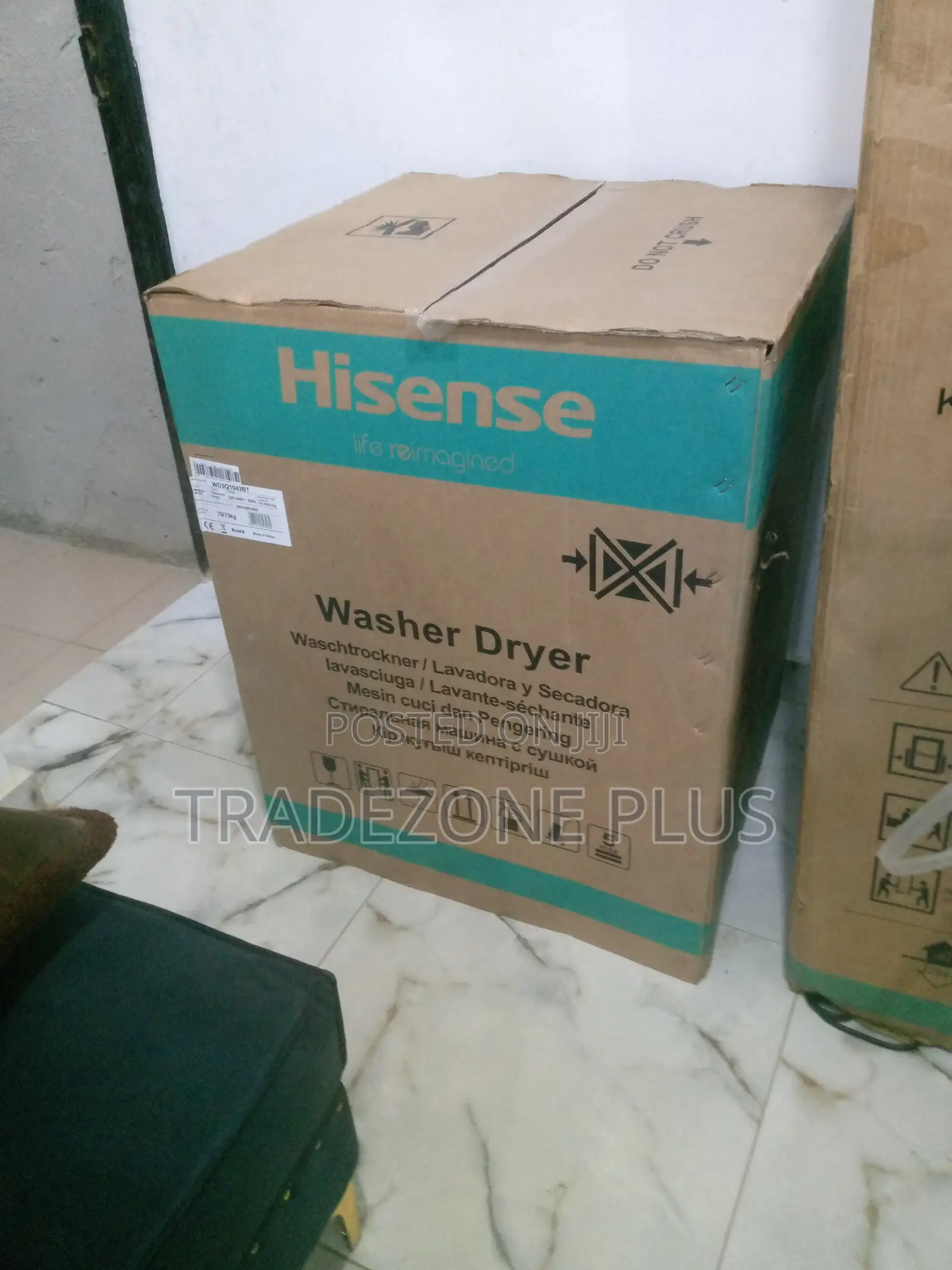 Front Load Washer and Dryer 10.5kg Wd3q1043bt Washer