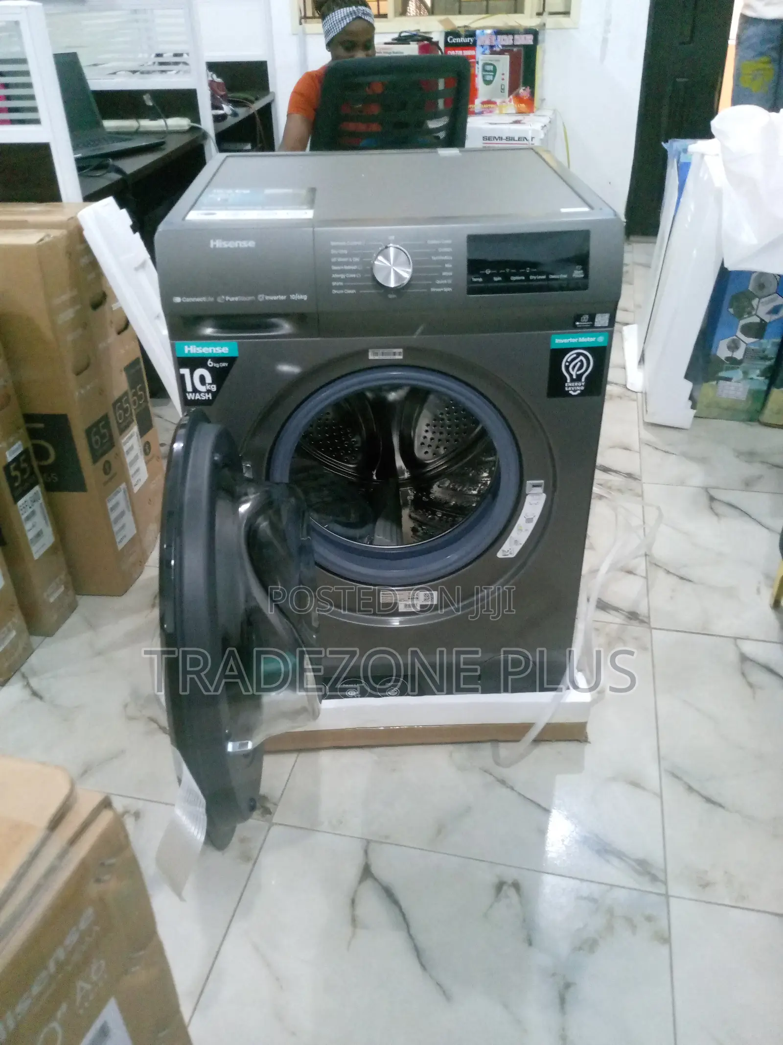 Hisense 10.5kg Washdry Front Load Automatic Washer