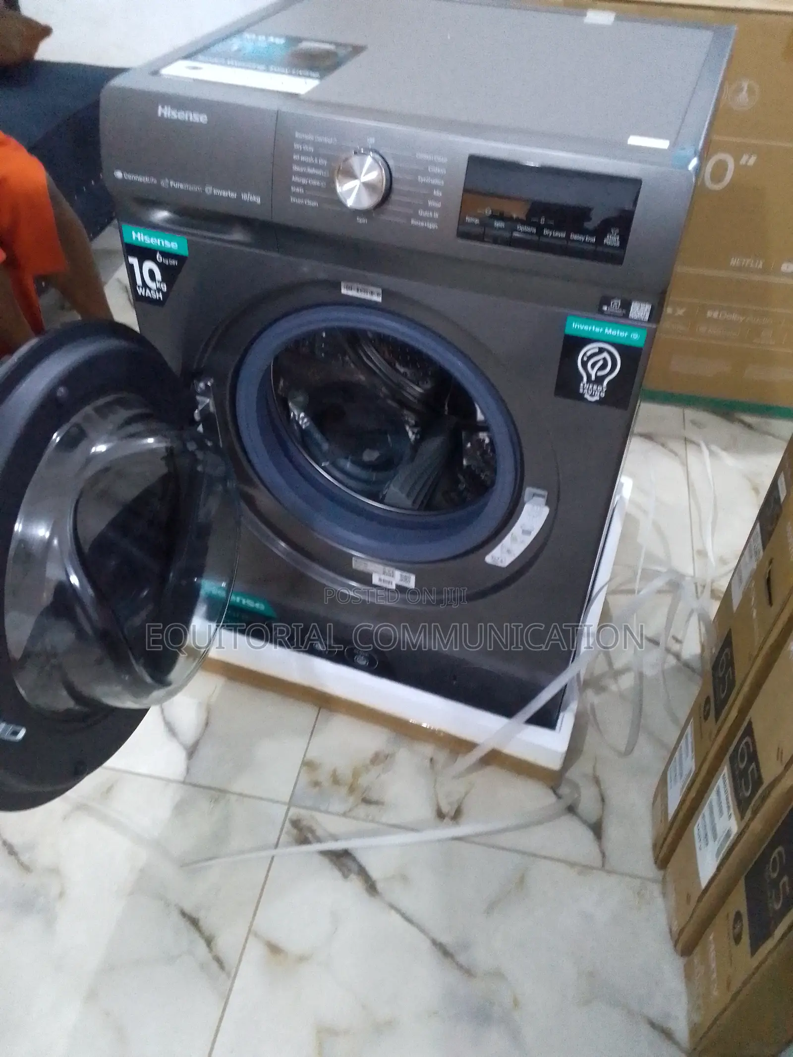 Afforable 10kg Front Loader Hisense Washing Machine 