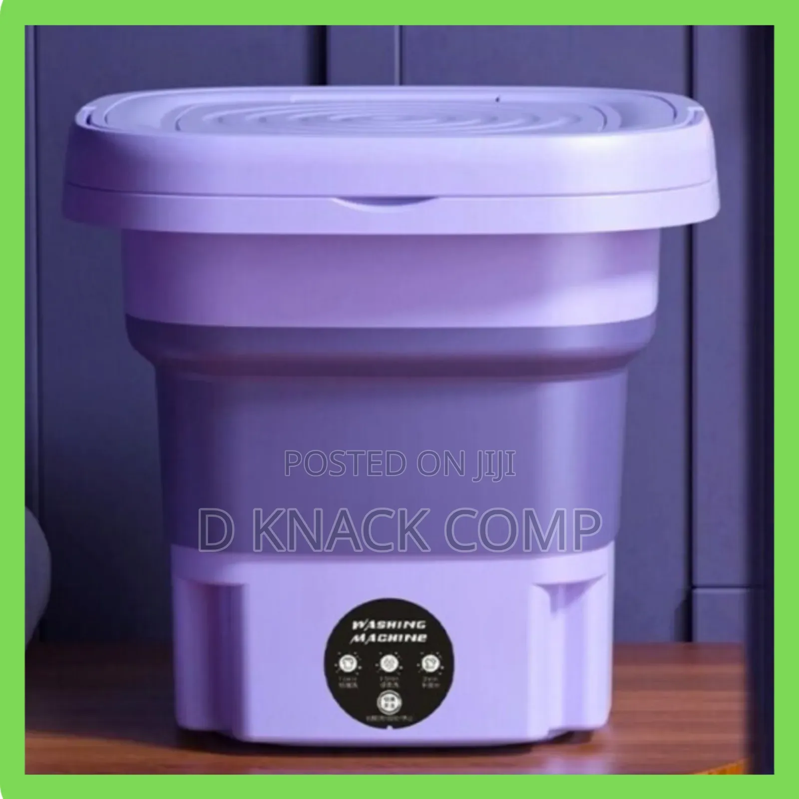 Portable Folding Turbine Washing Machine