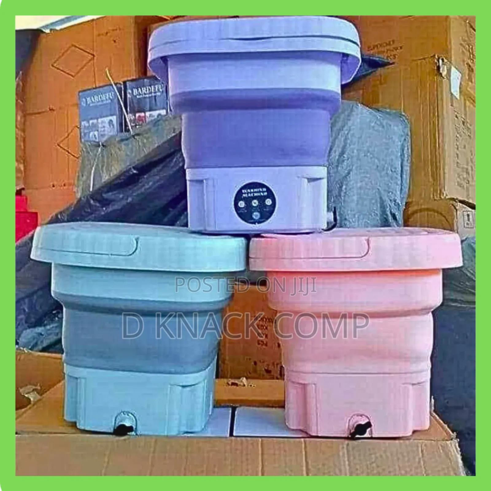 Portable Folding Turbine Washing Machine