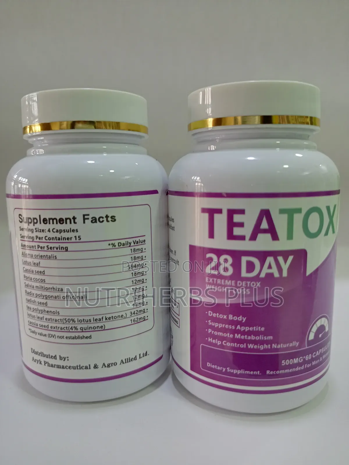 Teatox 28 Days Extreme Weight Loss, Burn Belly Fat