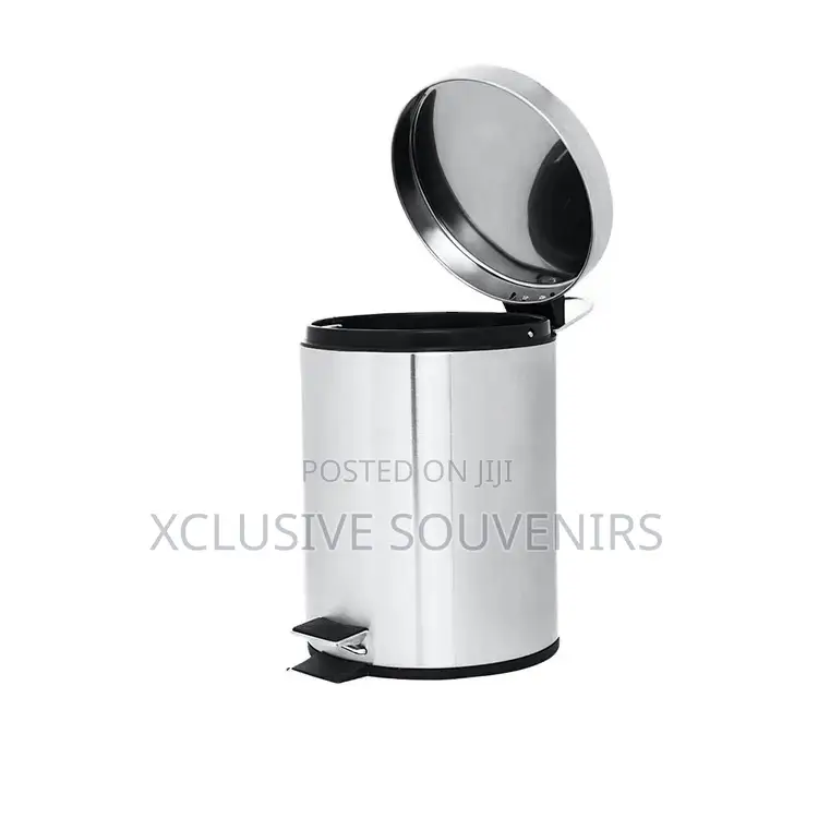 3liters Stainless Steel Trash Can With Lid and Foot Pedal