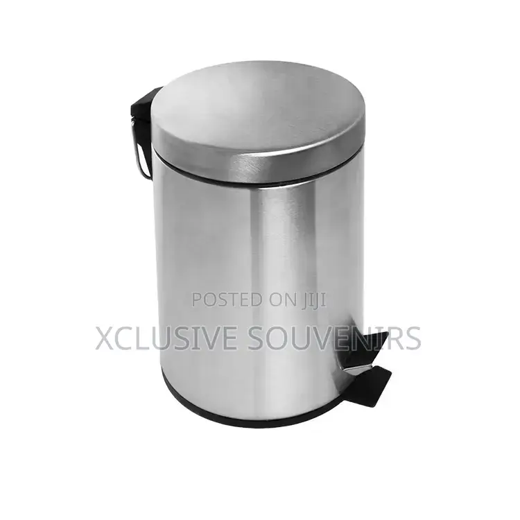 3liters Stainless Steel Trash Can With Lid and Foot Pedal