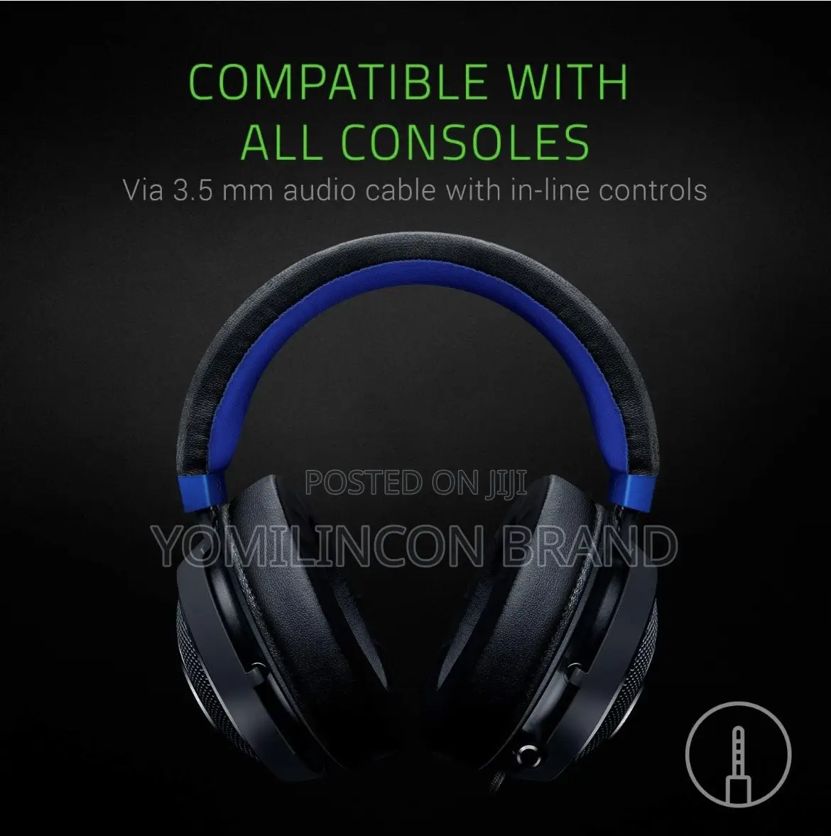Razer Kraken for Console - Wired Console Gaming Headphone