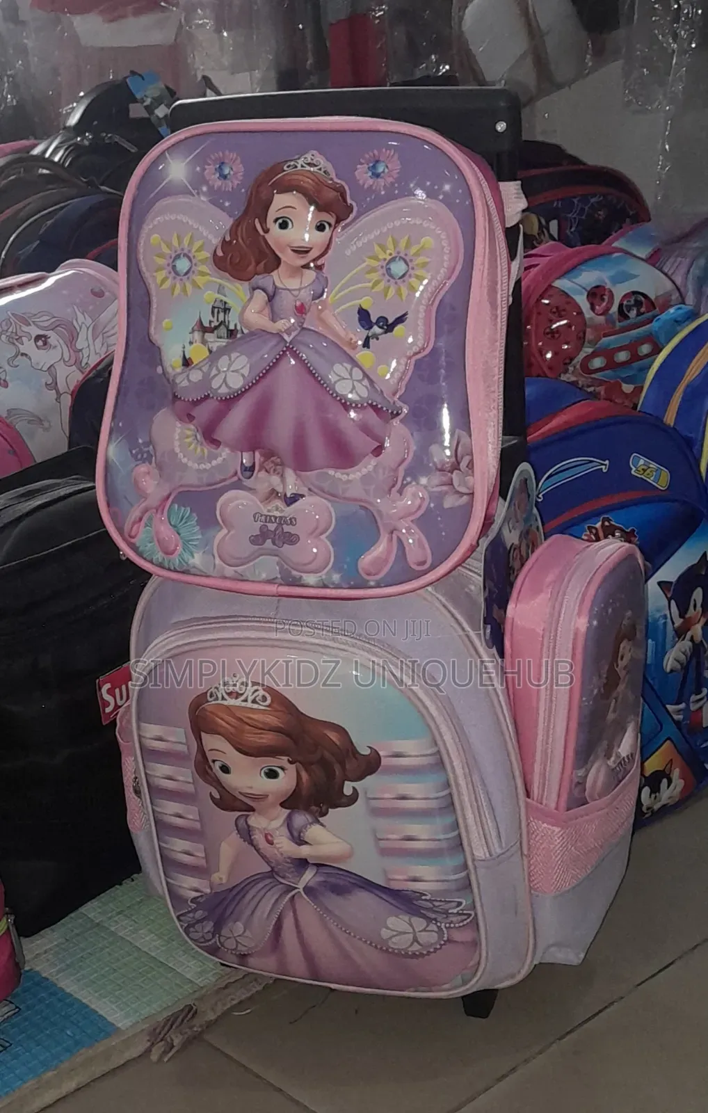 3 Set Trolley Sofia School Bag(Small Size)