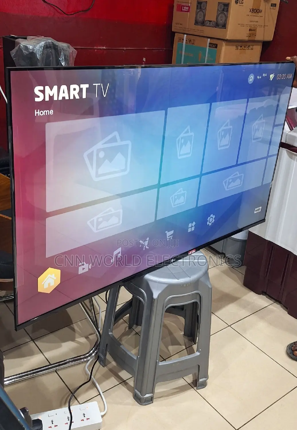 New 2024>Lg 65" Uhd Smart Flameless Netflix Youtube App
