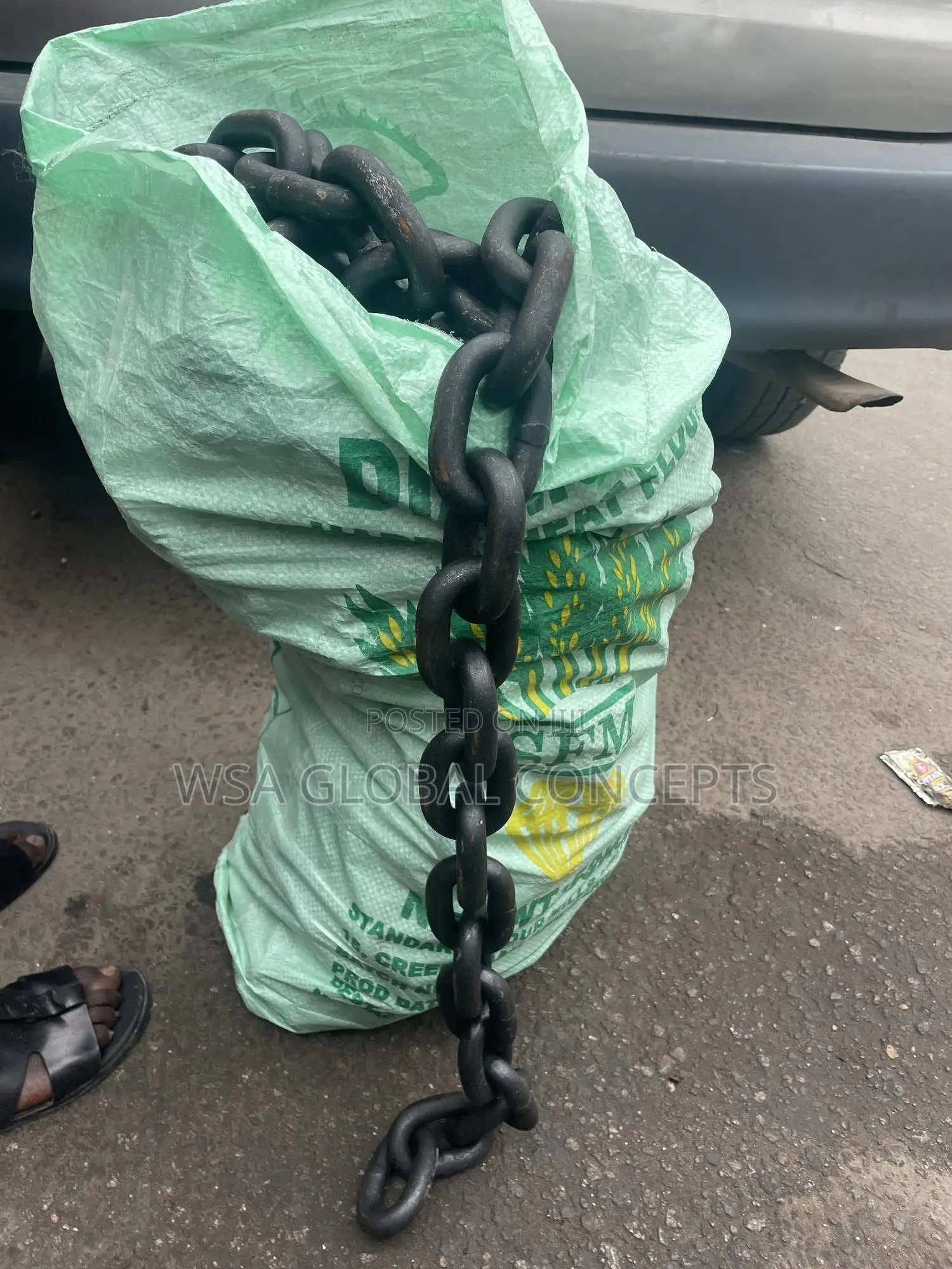 18mm Black Heavy Duty Lifting Chain G8