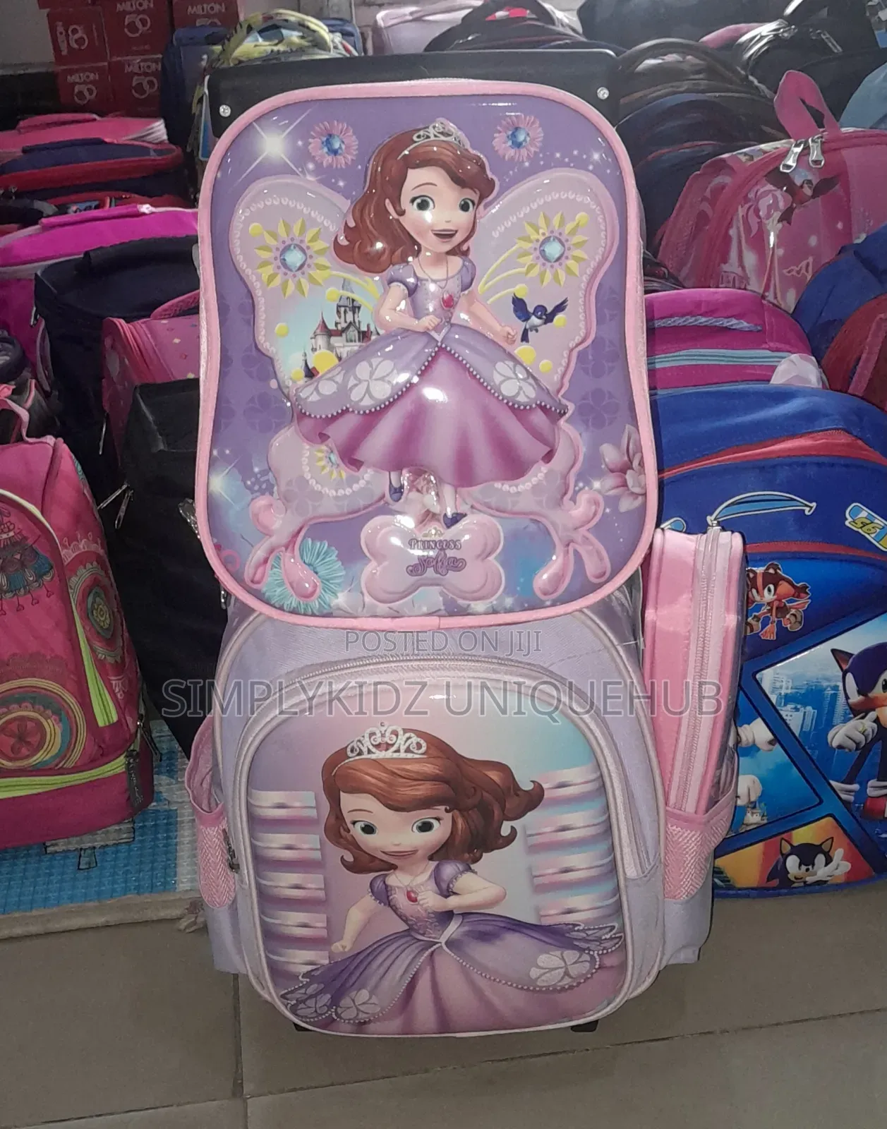 3 Set Trolley Sofia School Bag(Small Size)