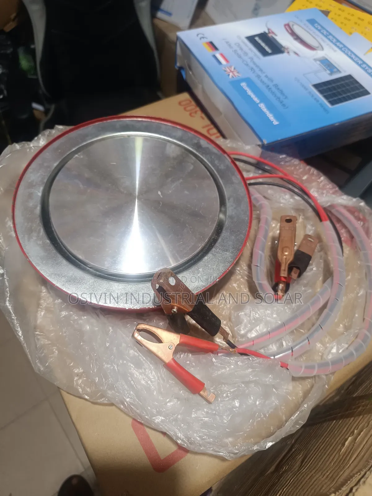 Bushburgh Solar Dc Electric Stove 400w
