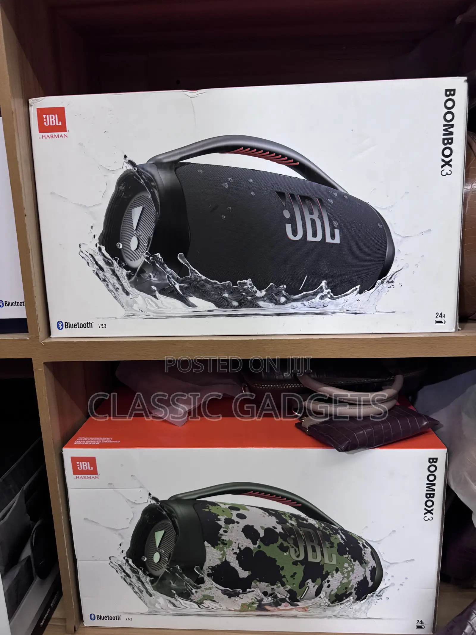 JBL Boombox 3 Portable Bluetooth Waterproof Speaker