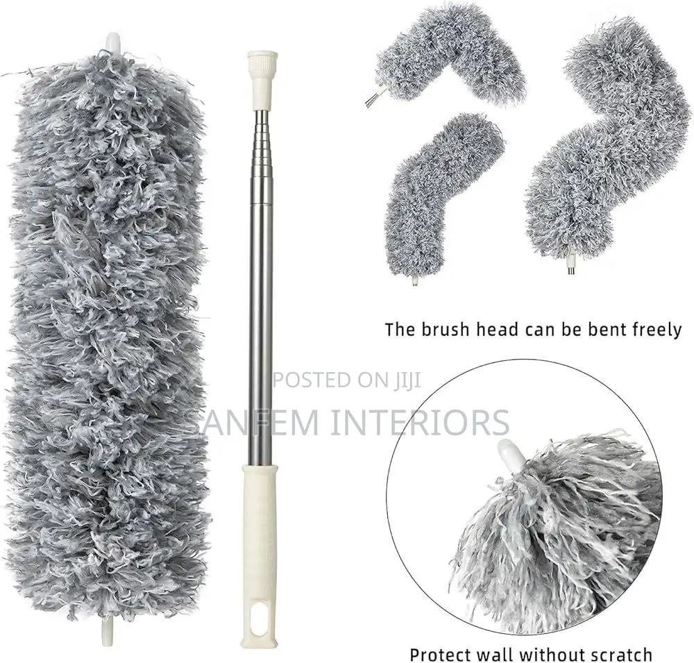 Microfiber Fan Cleaning Duster Steel Body