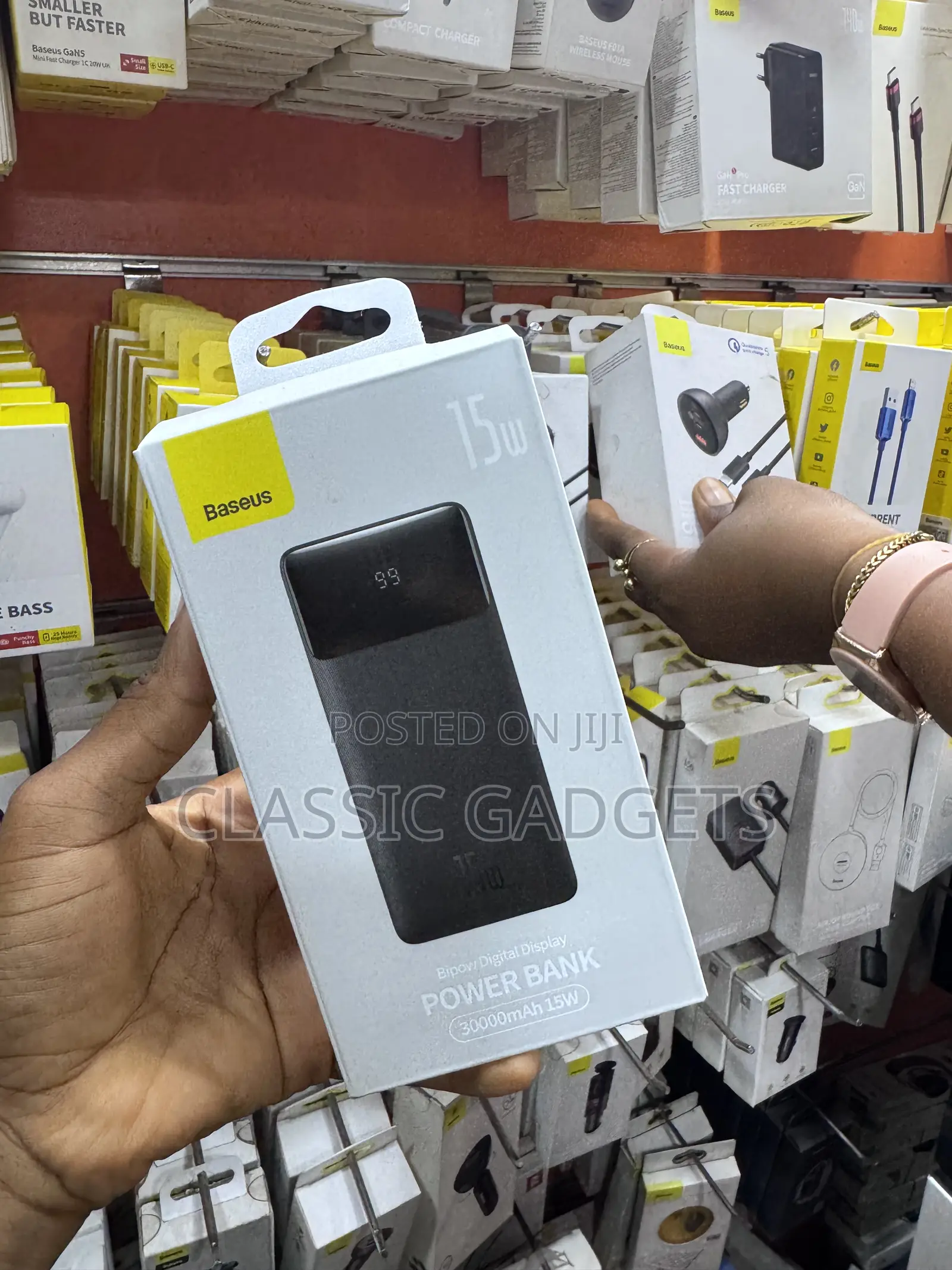 Baseus Bipow Digital Display Power Bank 30000mah 15W