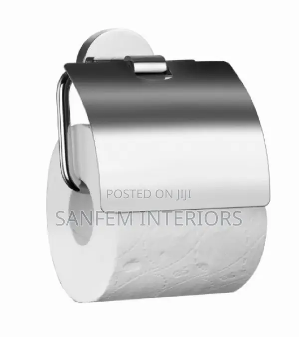 Toilet Paper Holder With Cover