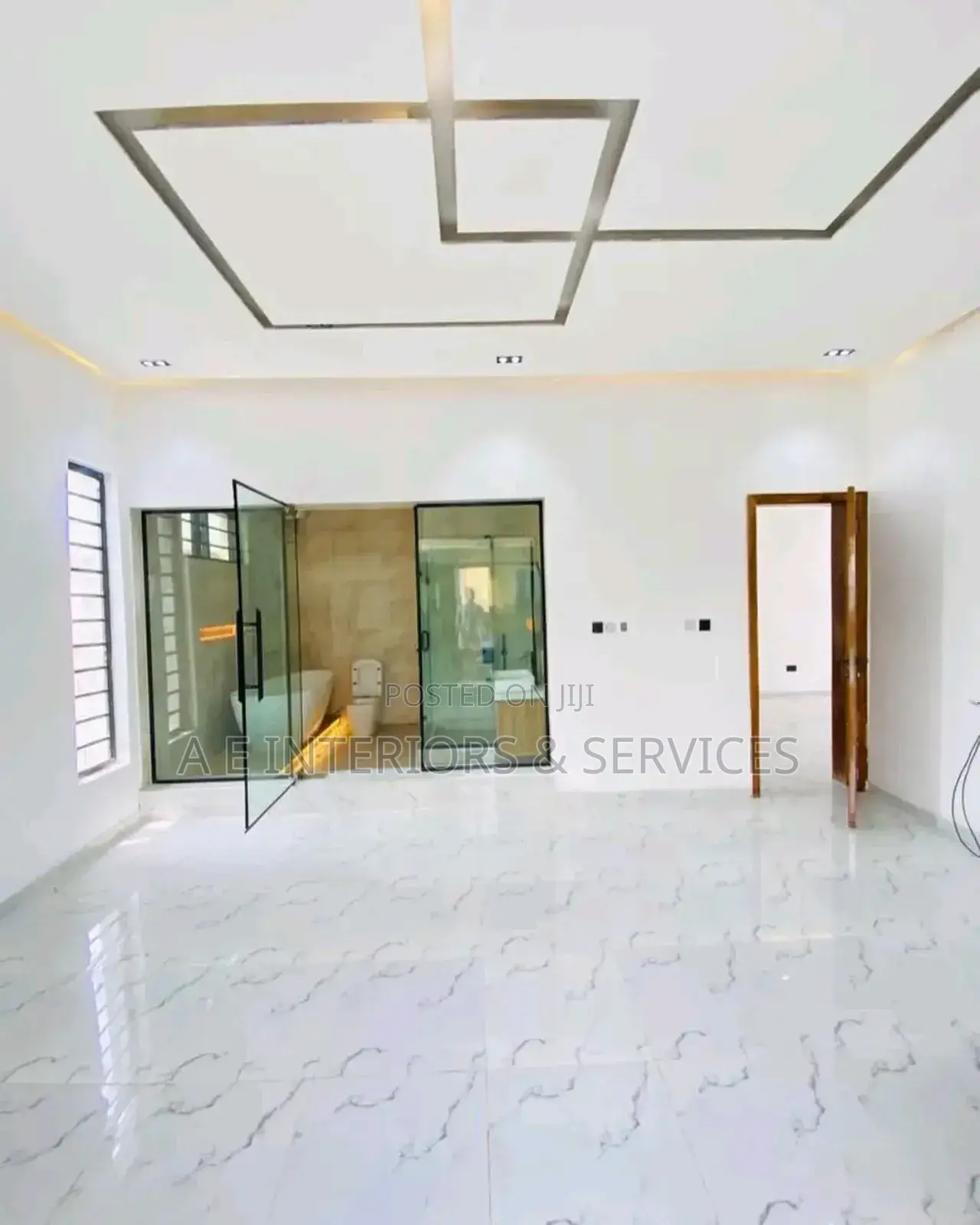 Unique Pop Ceilings, Console Wall Skimming Interior Design