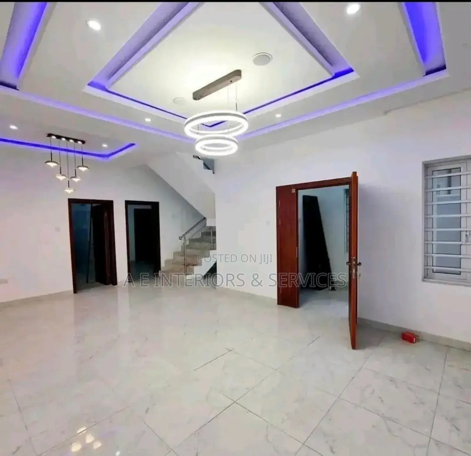 Unique Pop Ceilings, Console Wall Skimming Interior Design
