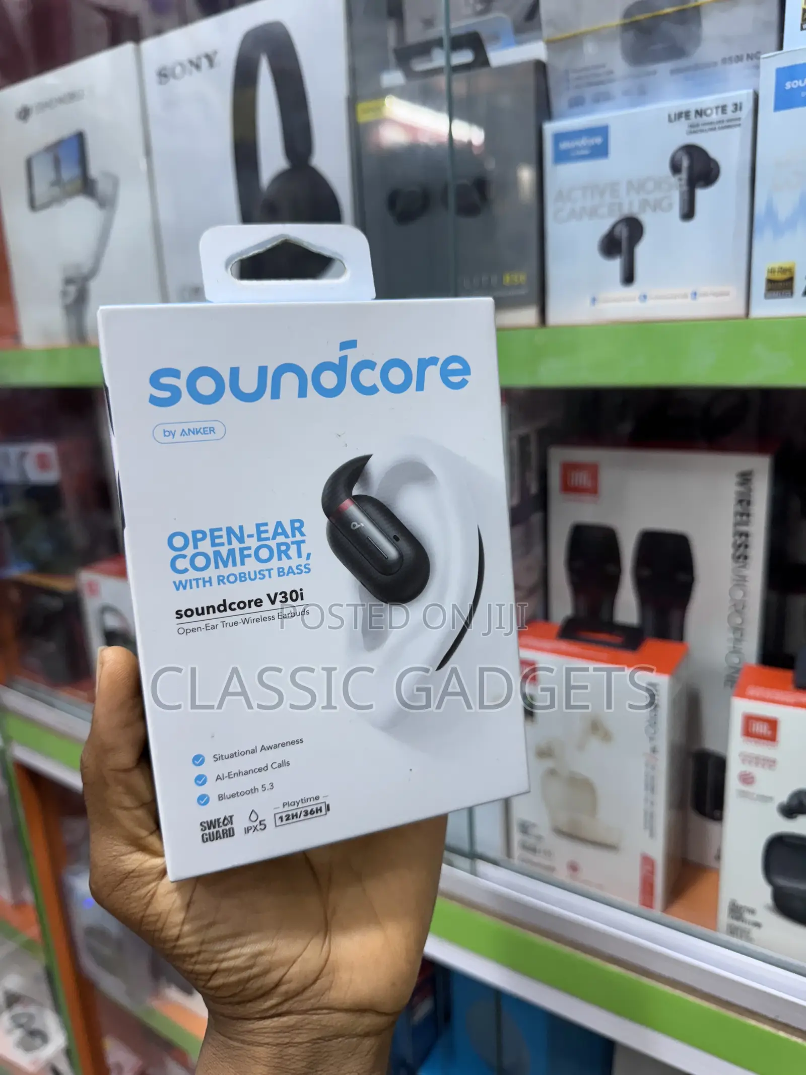 Soundcore V30i Open-Ear True Wireless Earbuds