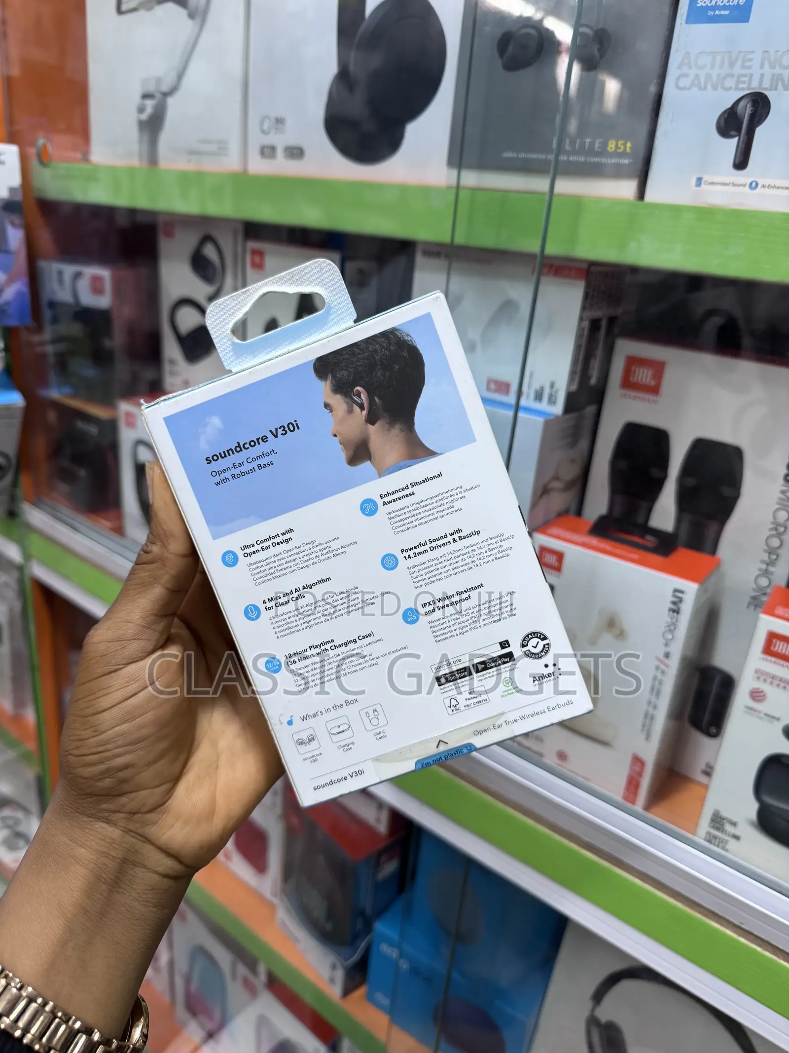 Soundcore V30i Open-Ear True Wireless Earbuds