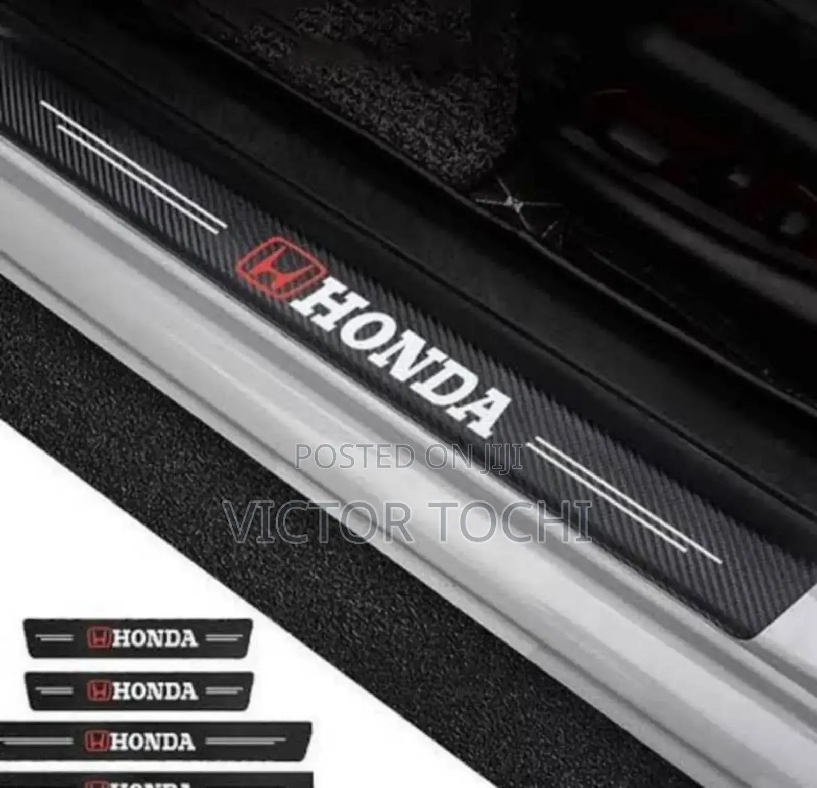 Door Entrance Sill Logo Stickers