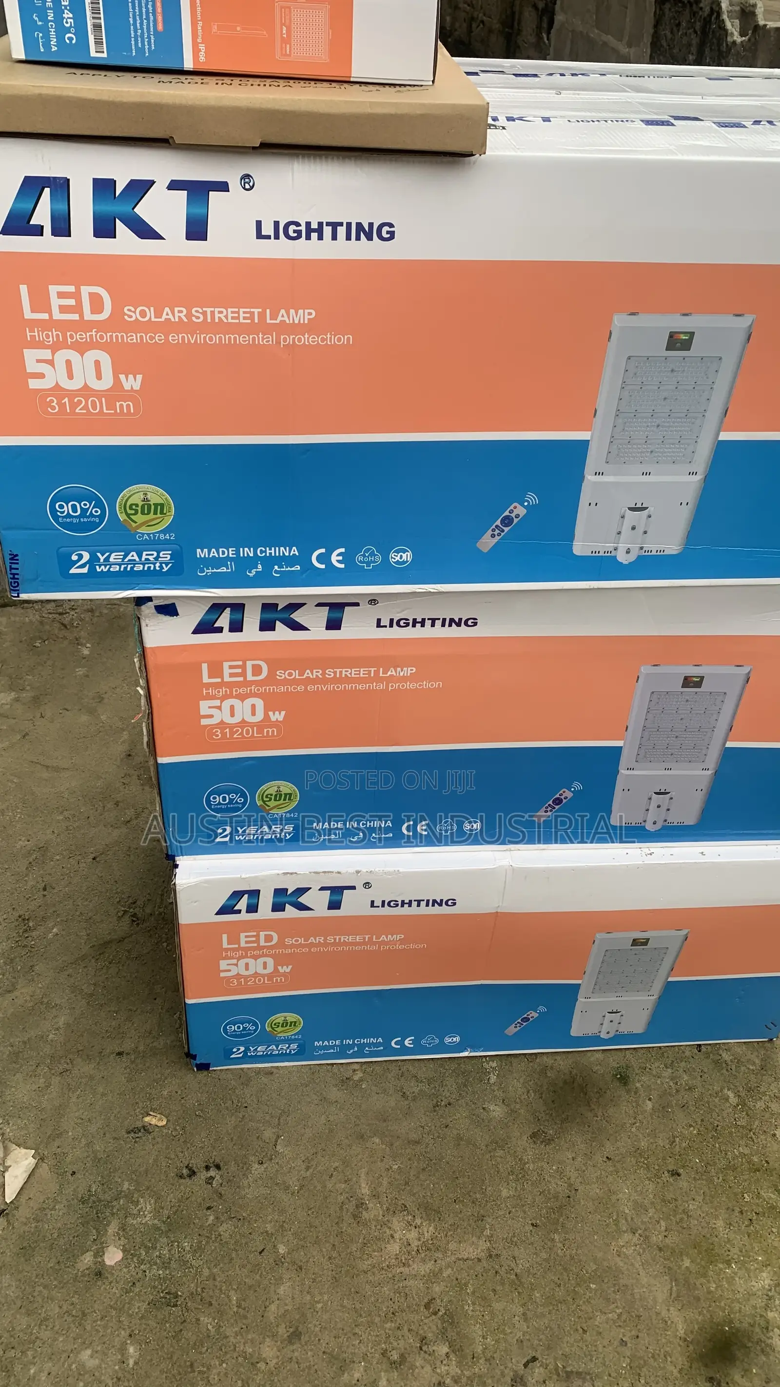 Akt Solar Street Light 500w