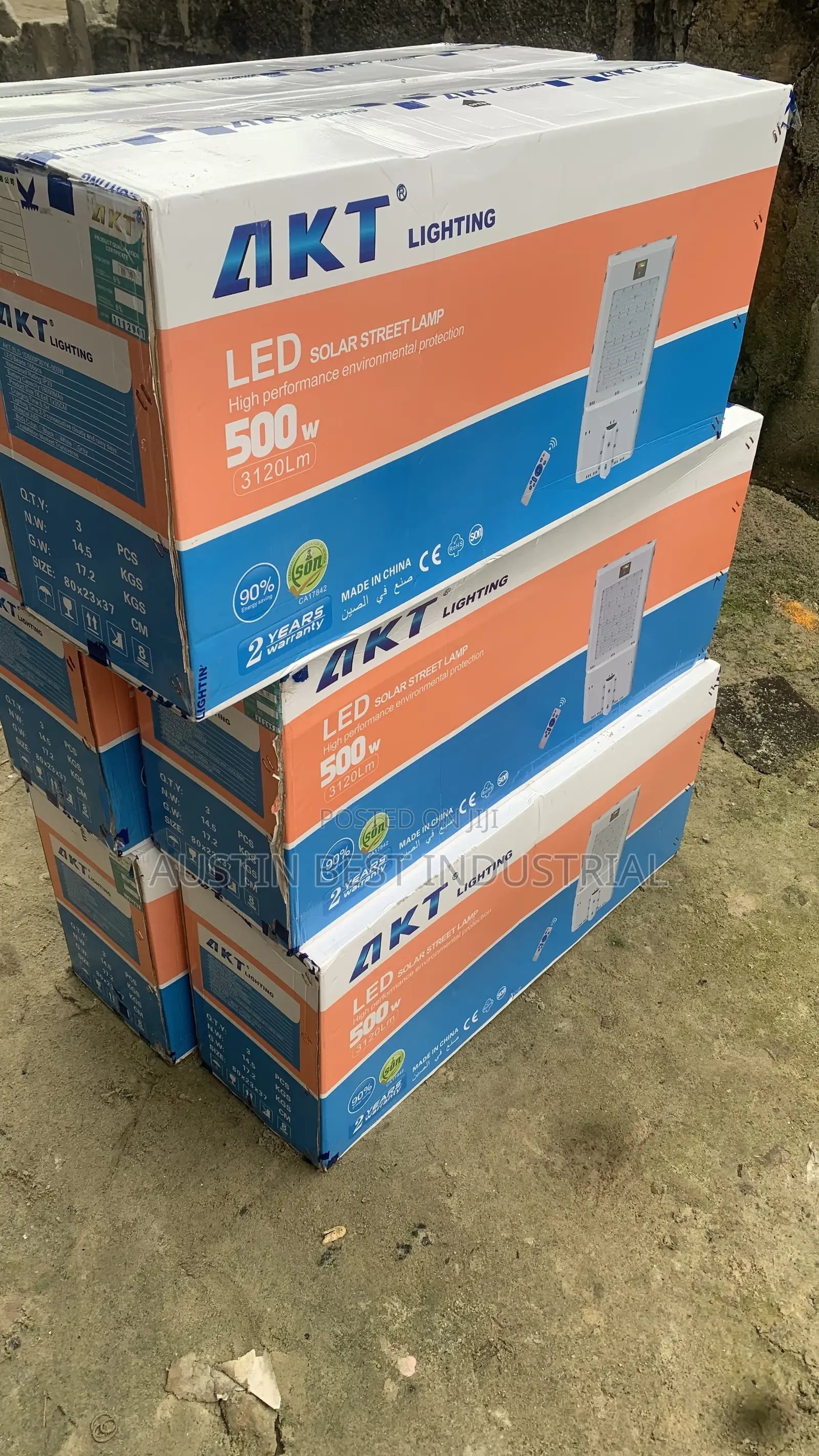 Akt Solar Street Light 500w