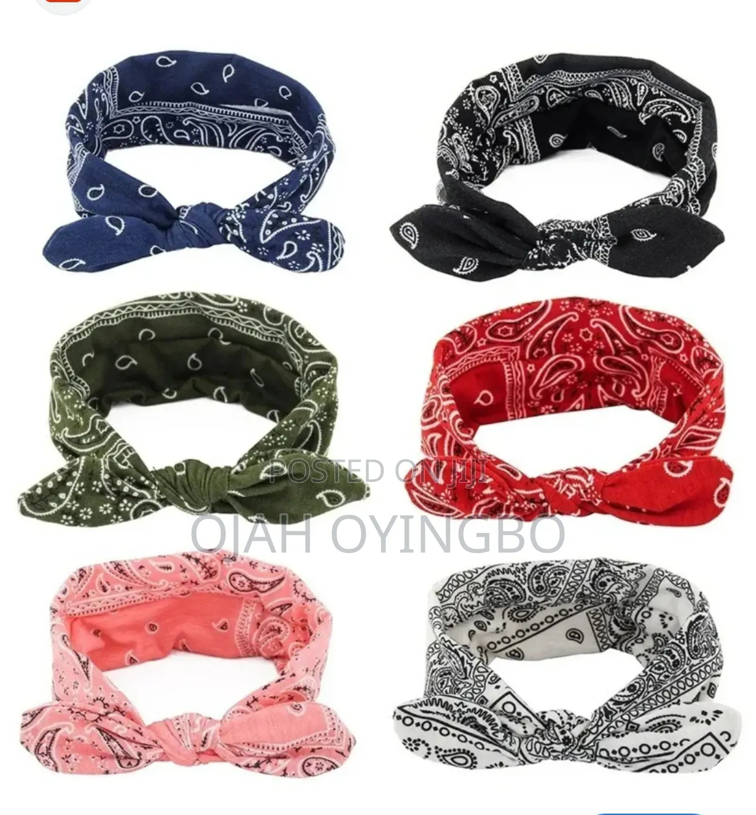 Premium Unisex Bandanas – Trendy Streetwear Hair Accessories