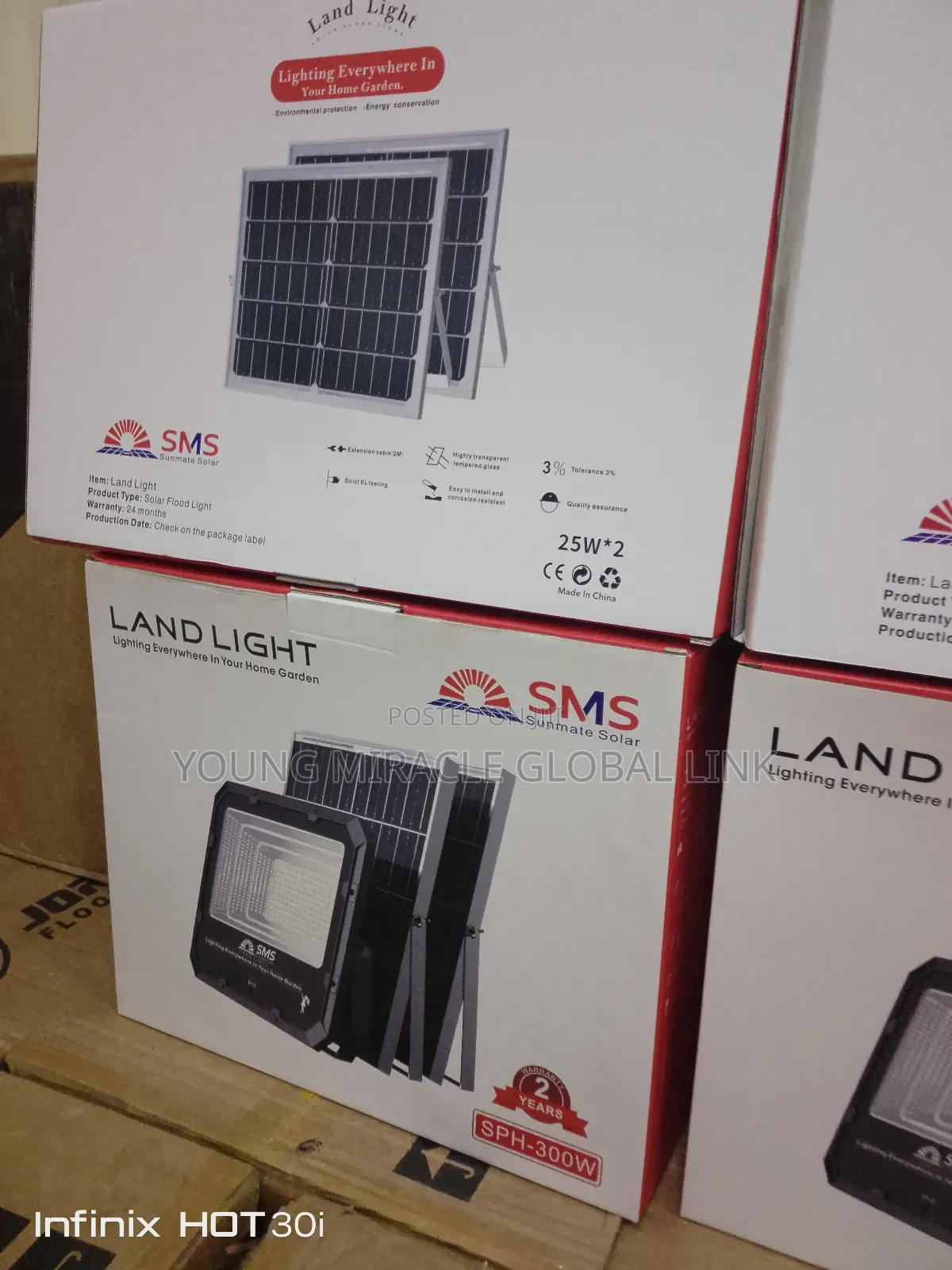 Original SMS Flood Lamp Light 300W