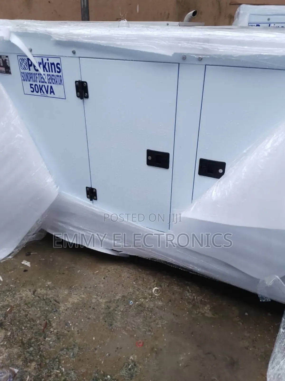 Perkins Diesel Soundproof Generator Model Sp50kva 100% Coppe