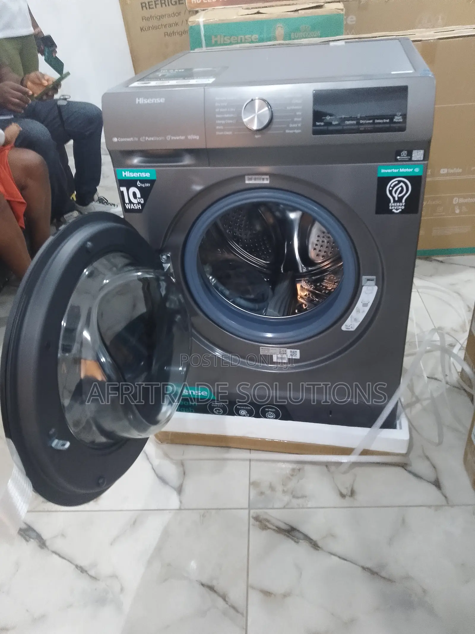 High Quality Hisense 10kg Automatic Washing Machine