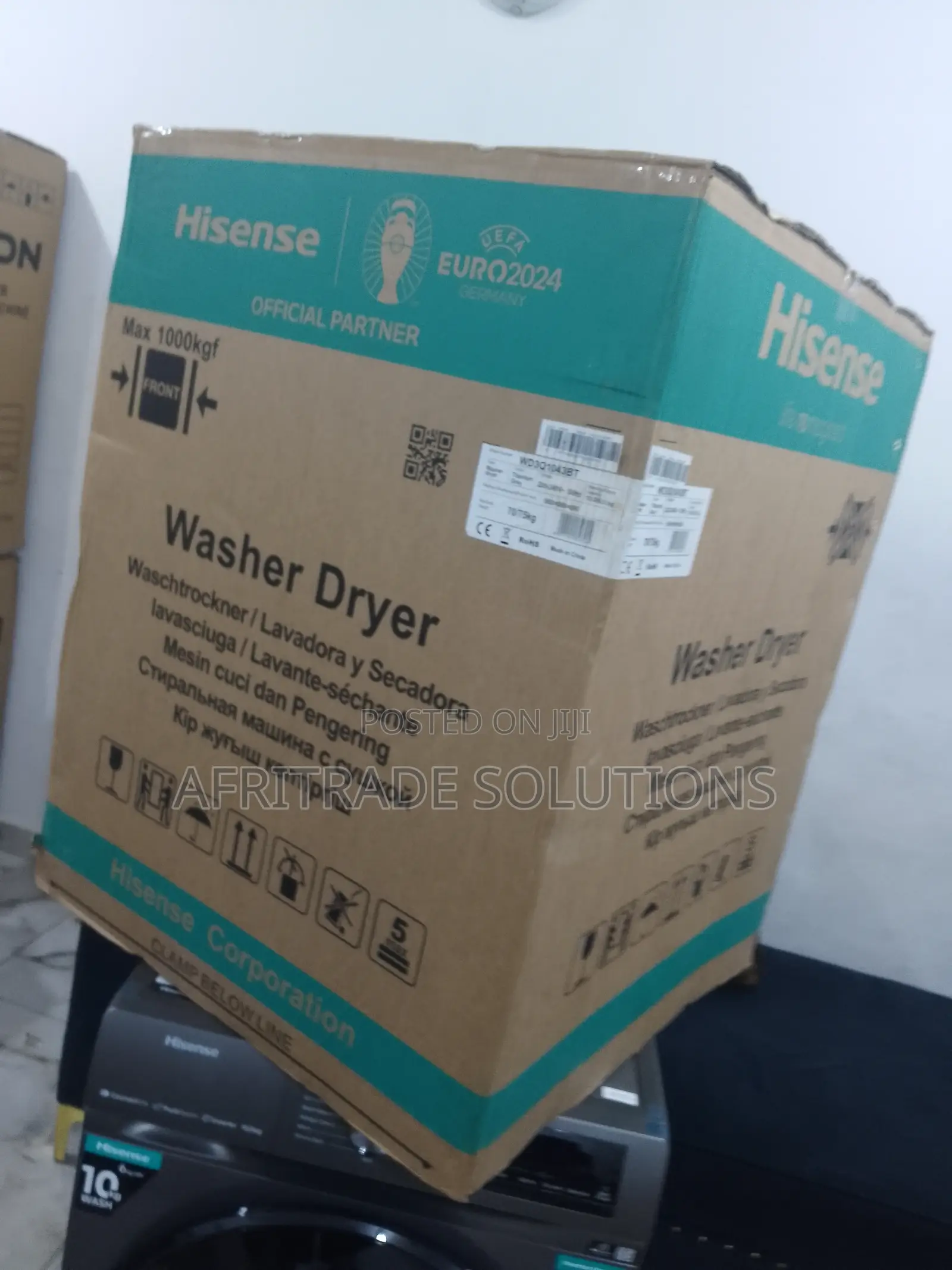 High Quality Hisense 10kg Automatic Washing Machine