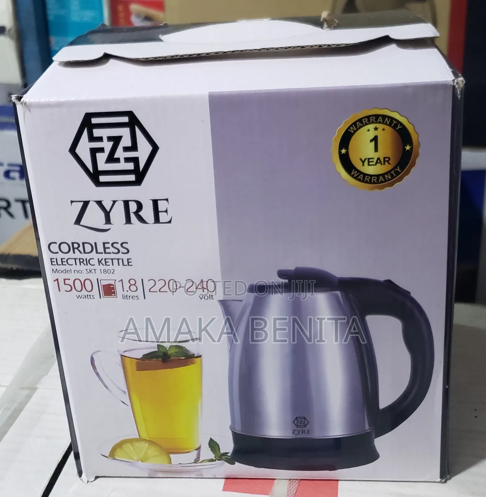 Zyre Electric Jug