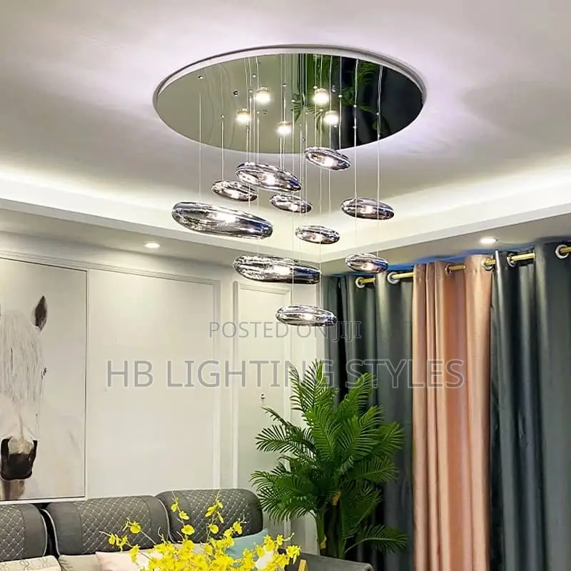 600mm Nordic Silver Chandelier Light