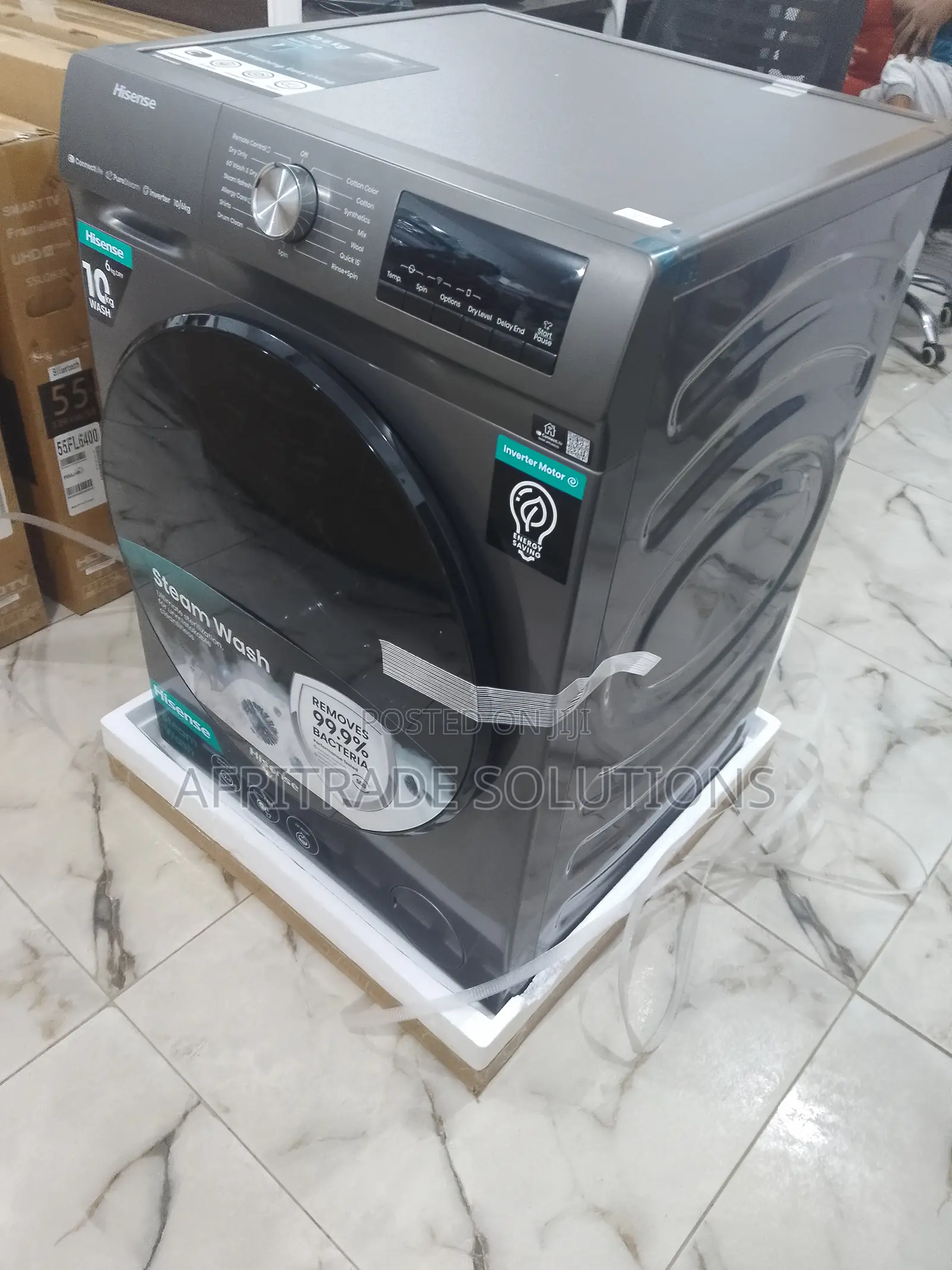 Brand New 10kg Hisense Automatic Washing Machine (6kg Dryer)
