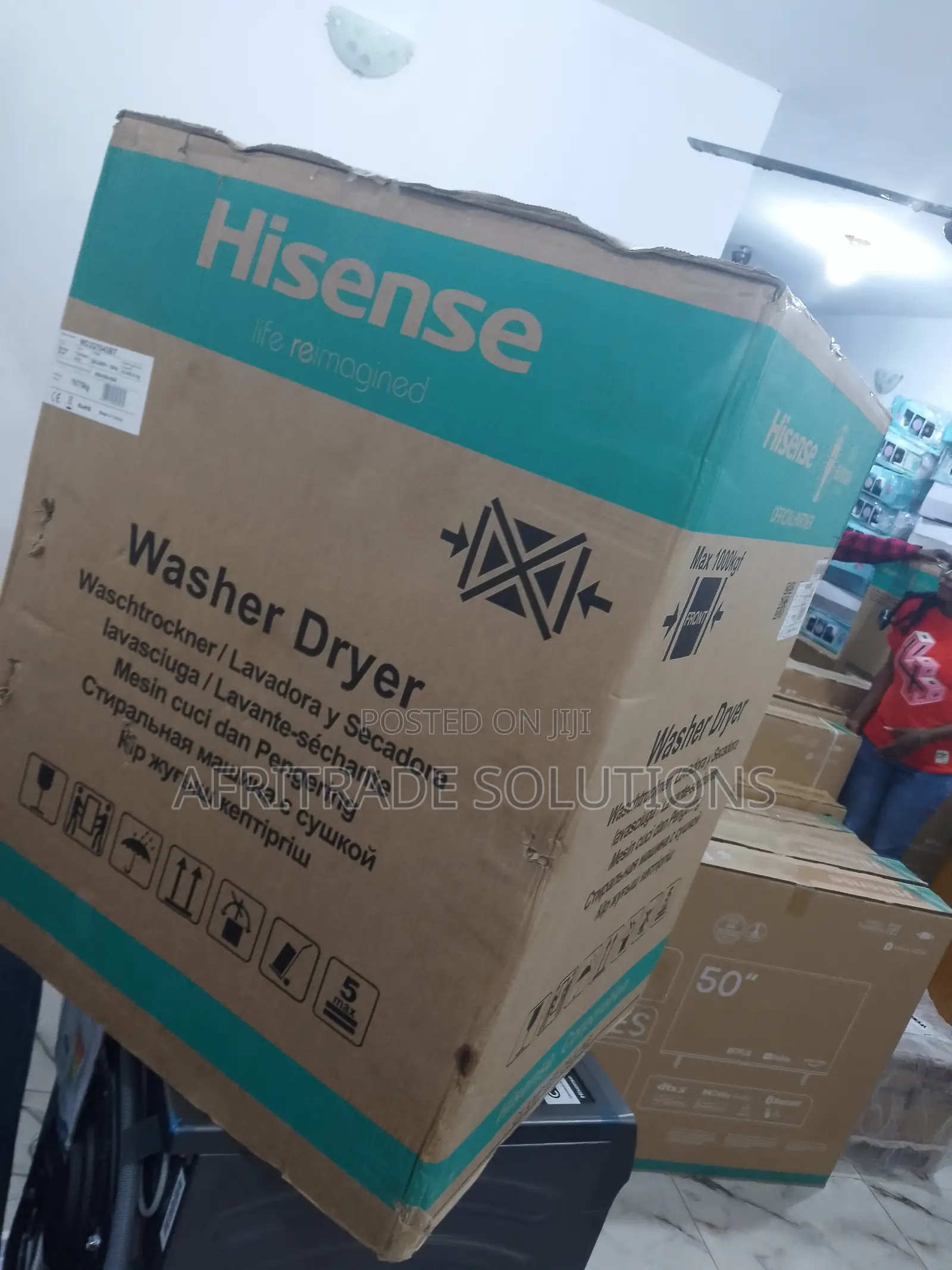 10kg Hisense Automatic Washing Machine (6kg Dryer)- Inverter