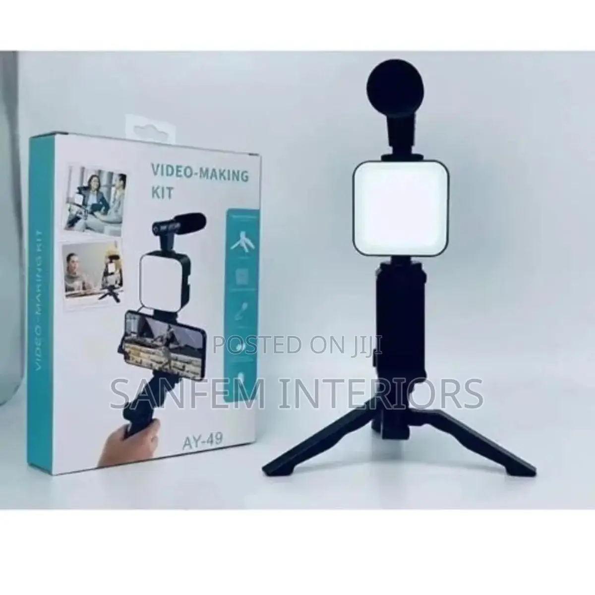 Video Making Tripod Kit With Phone Holder