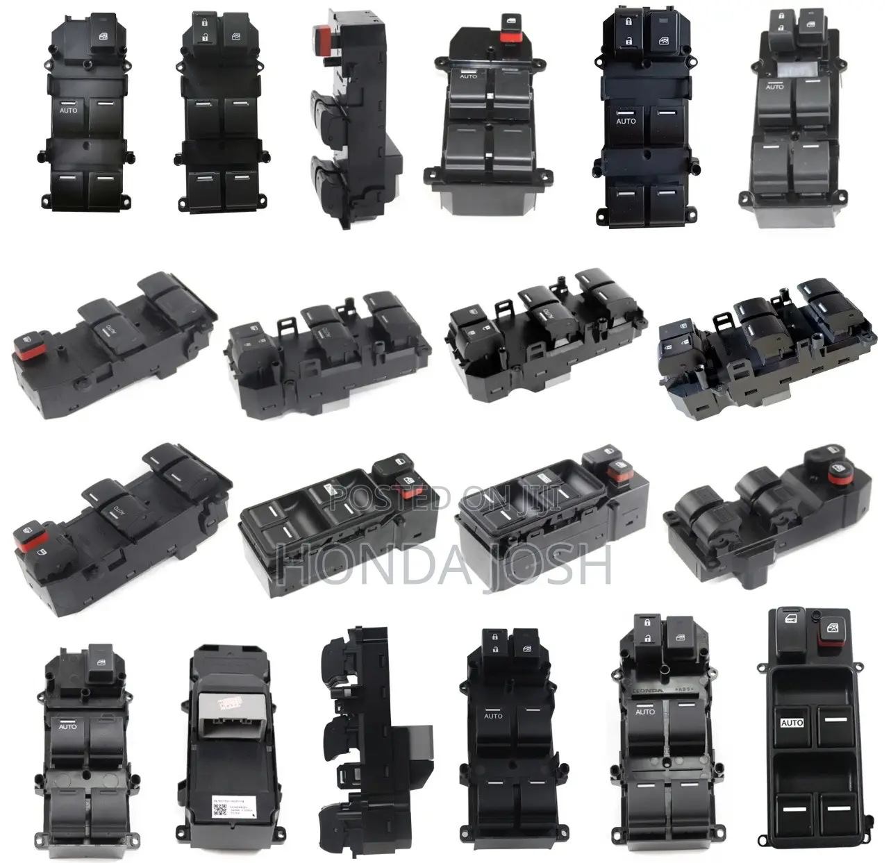 Master Window Glass Control Switch Honda and Acura Vehicle