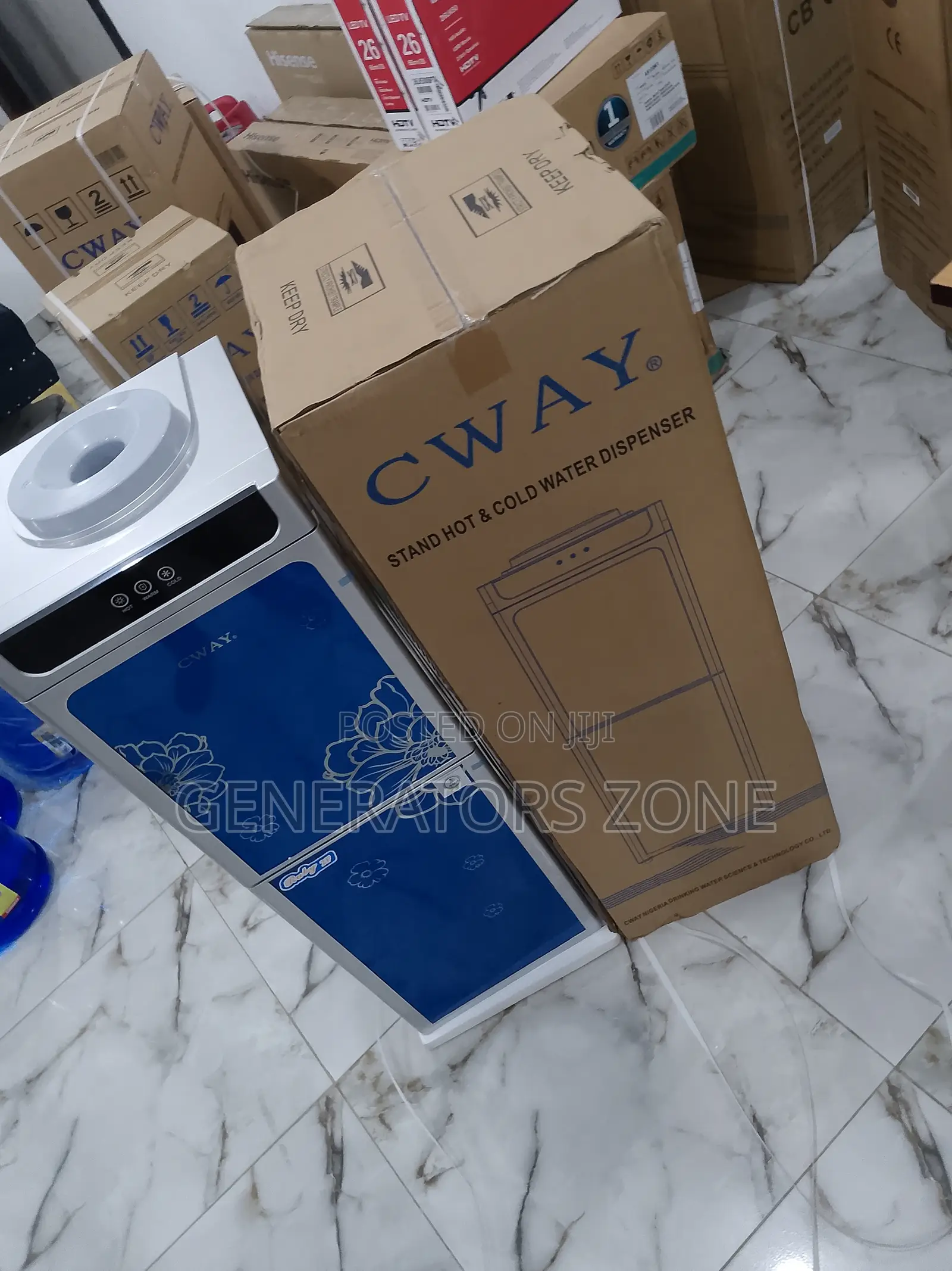 Premium Selling Cway Water Dispenser With Refrigerator