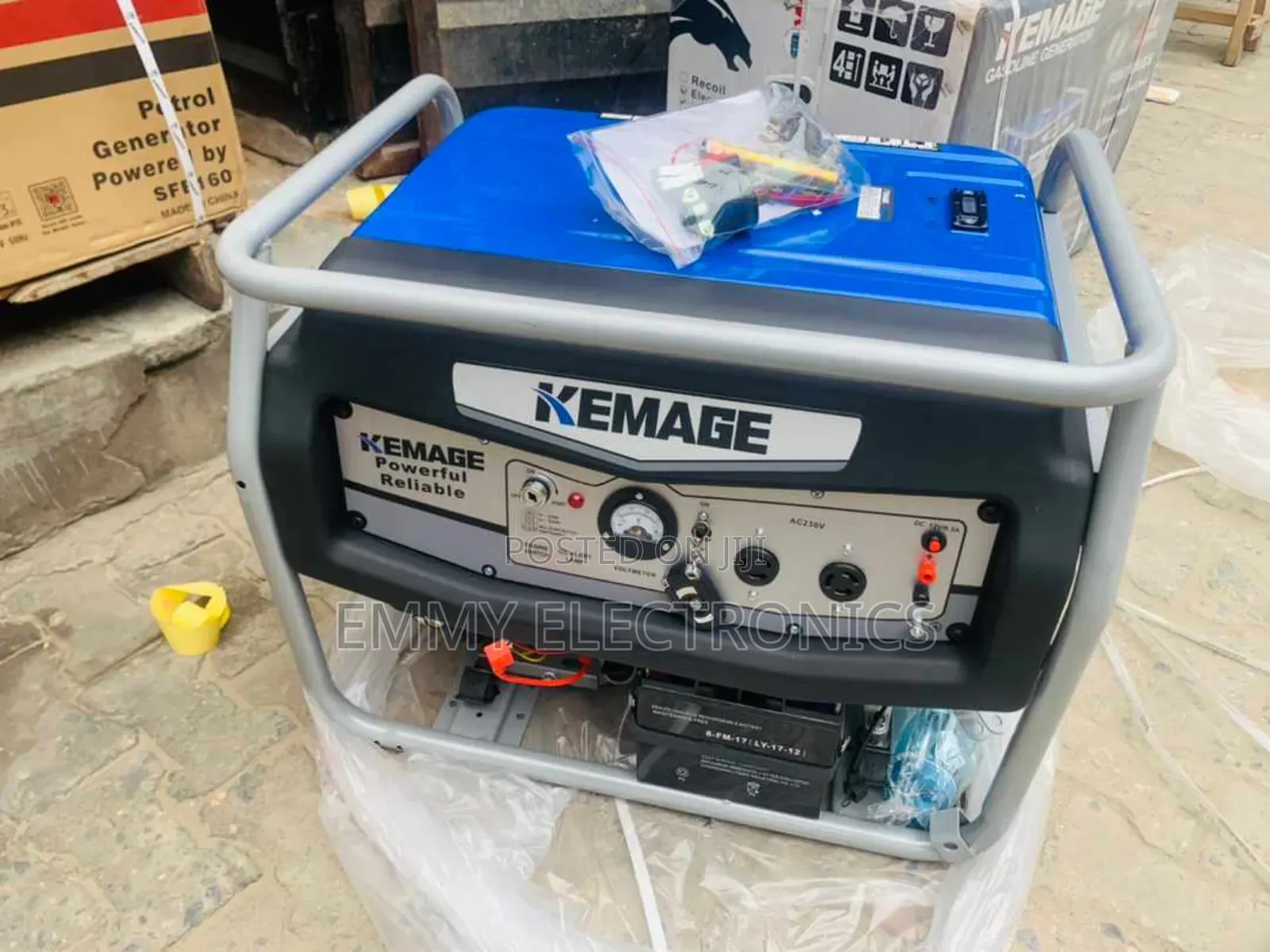 10kva Kemage Remote Control Petrol Generator 100% Copper Coi