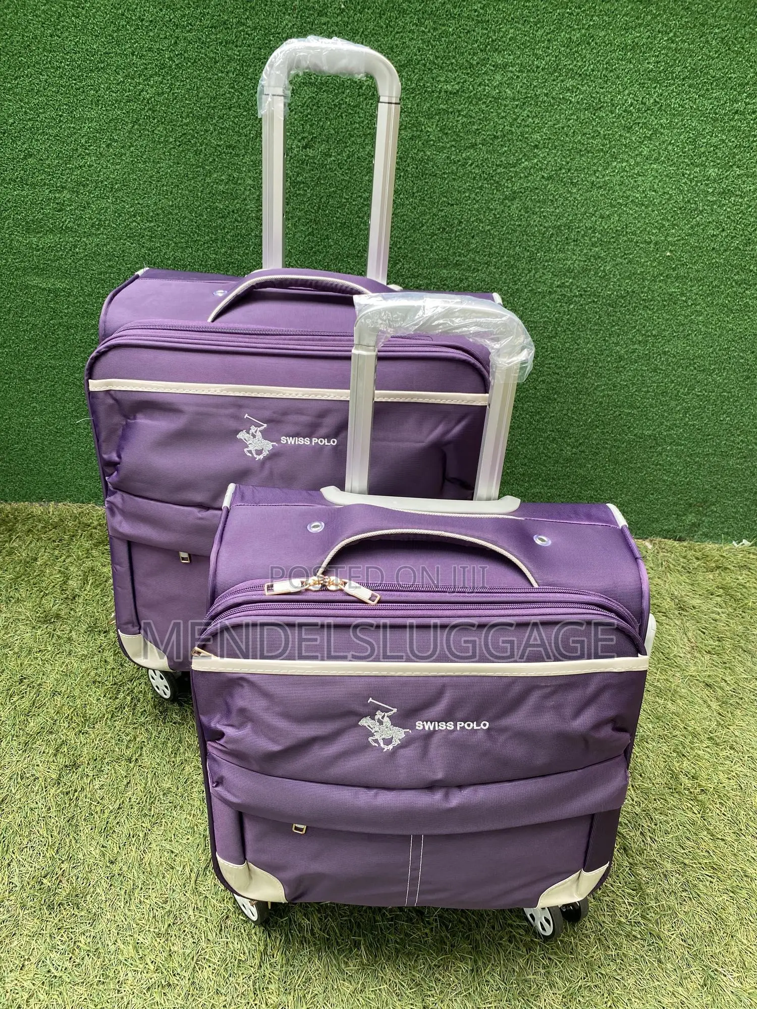 Mendel's Fashion Travelling Luggage - Purple
